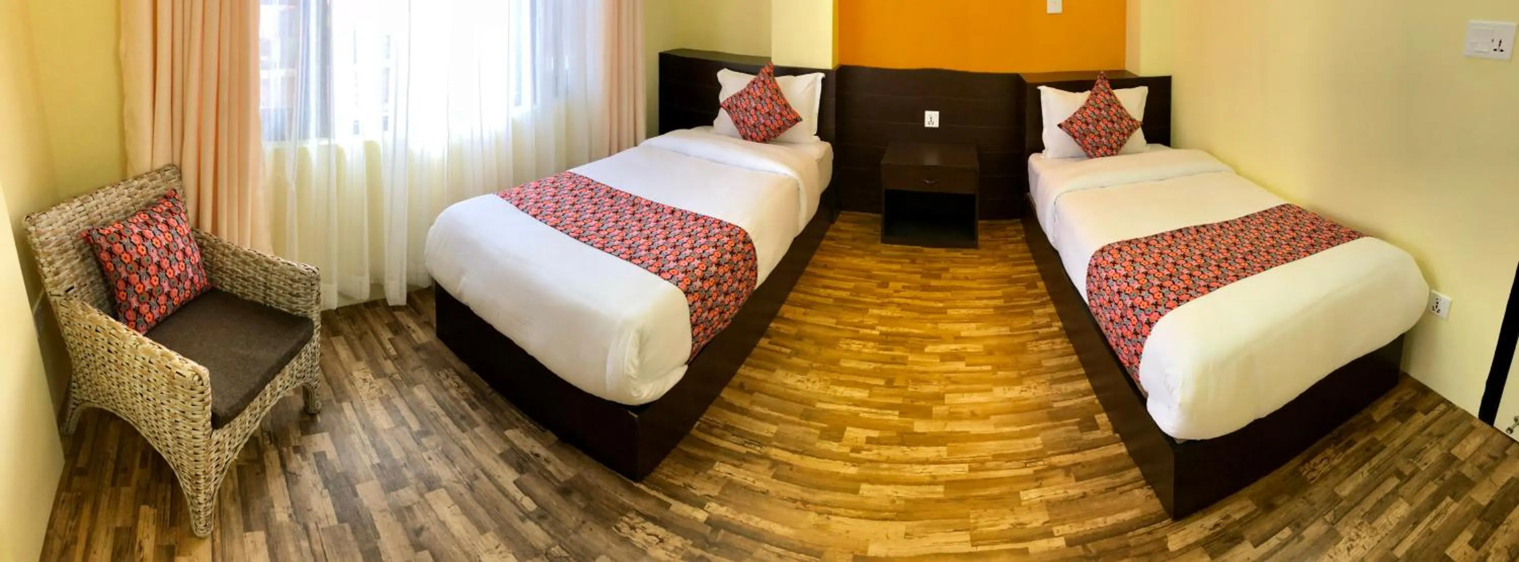 Bed in Yeti Inn Pvt. Ltd.