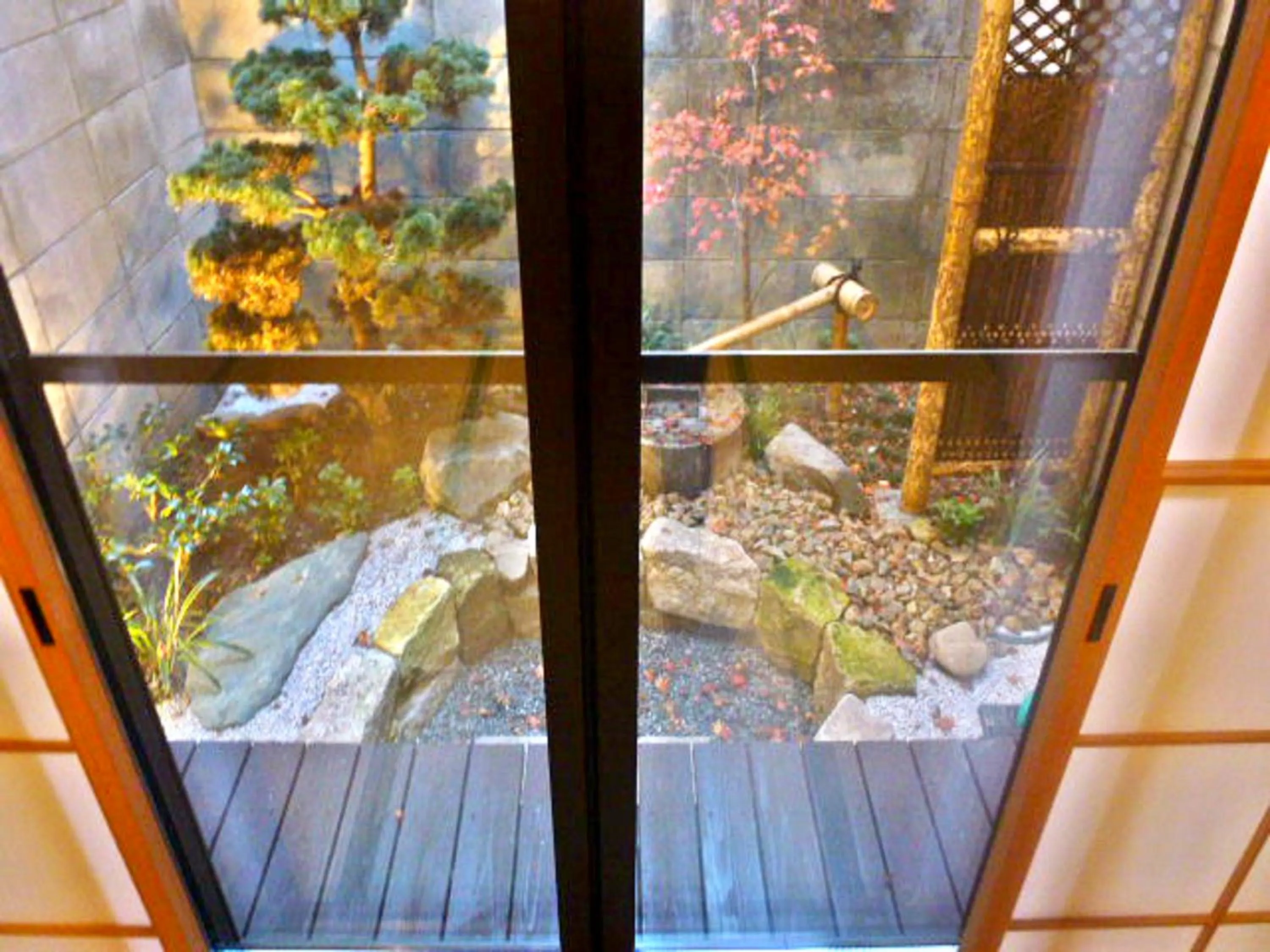 Garden view in Shounsai