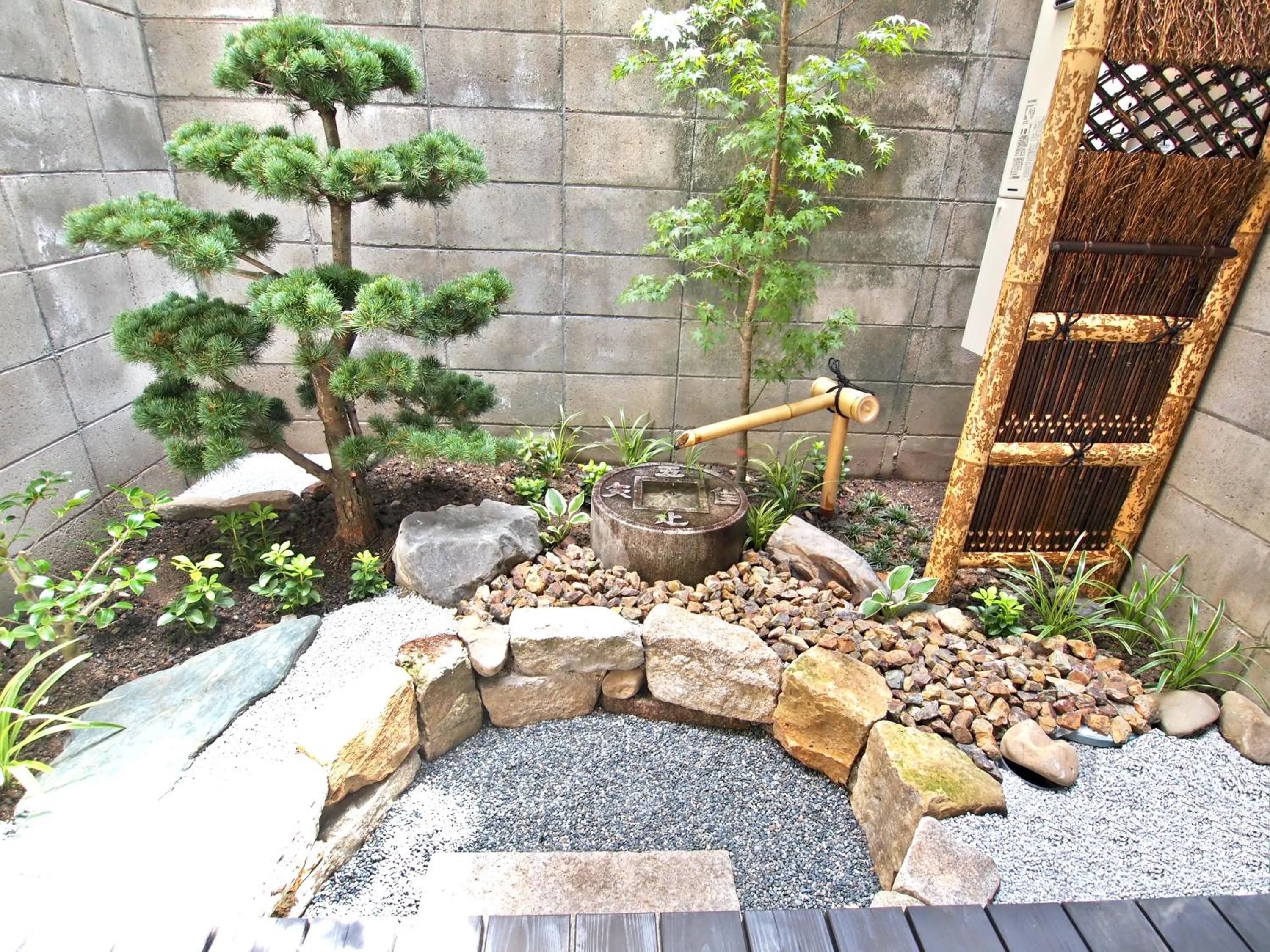 Garden view in Shounsai