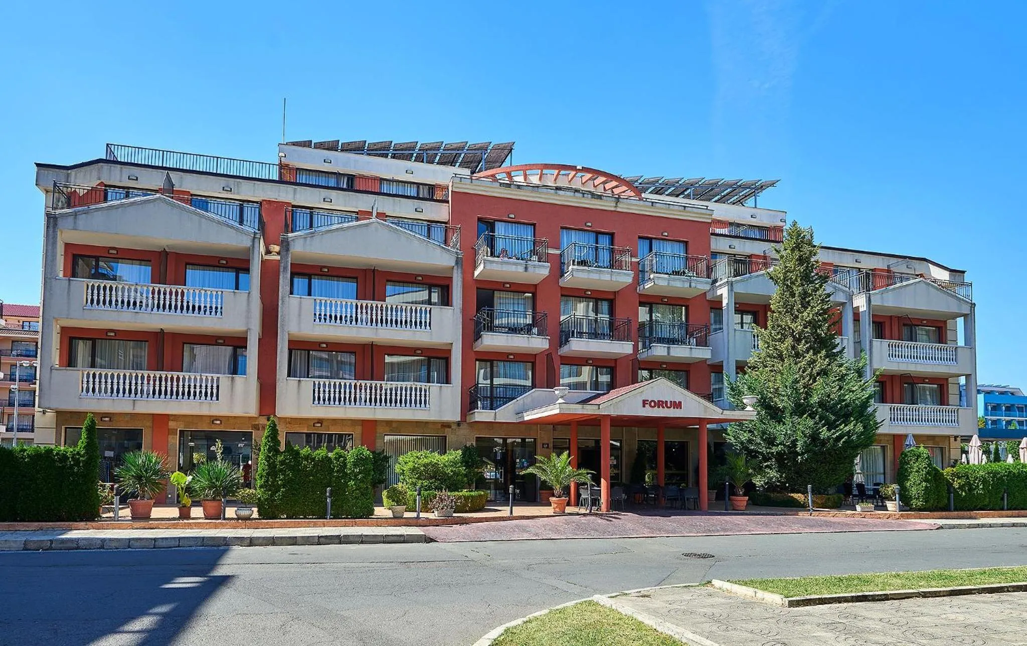 Property building in Sunny Beach Hotel Forum - All Inclusive
