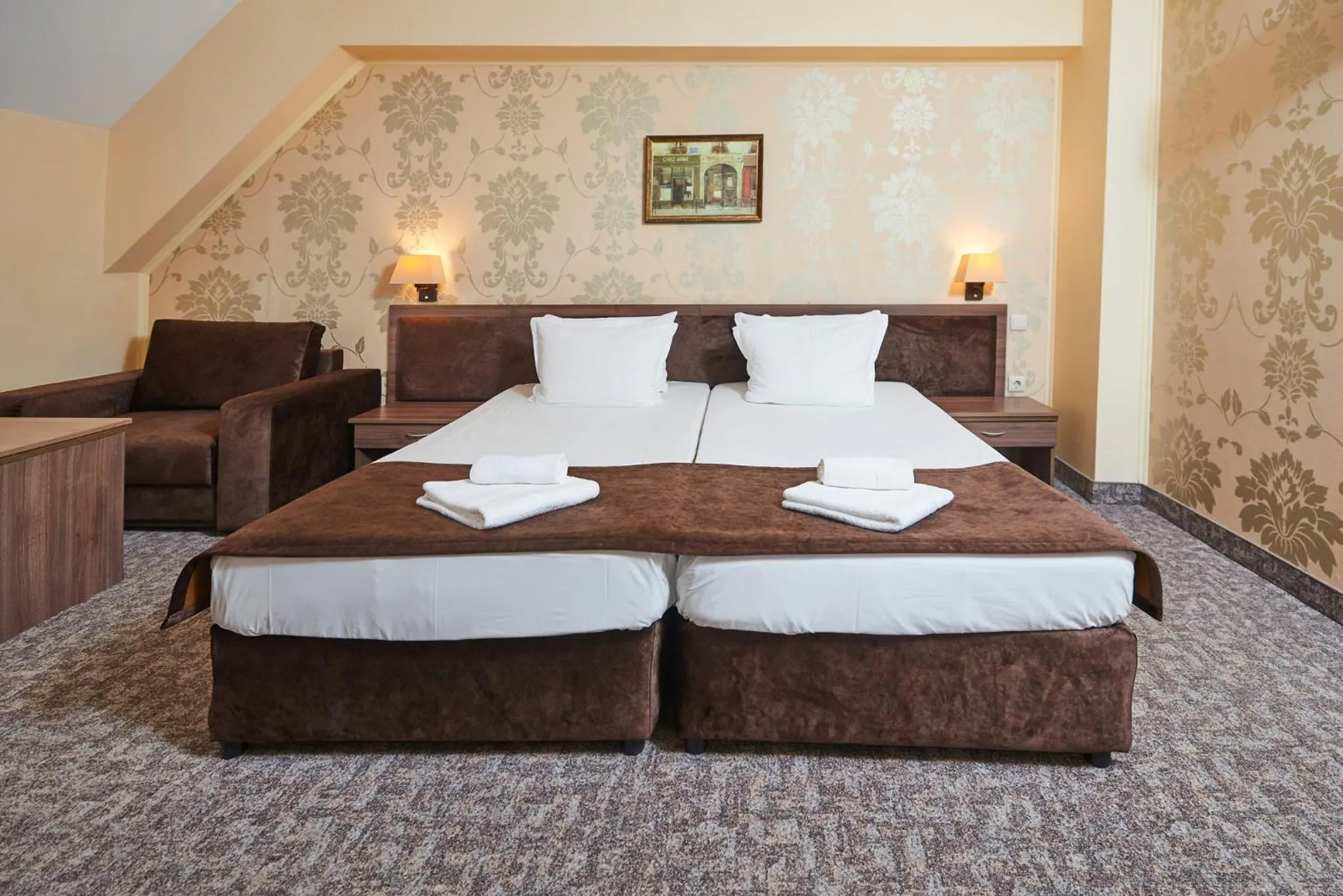 Property building, Bed in Sunny Beach Hotel Forum - All Inclusive