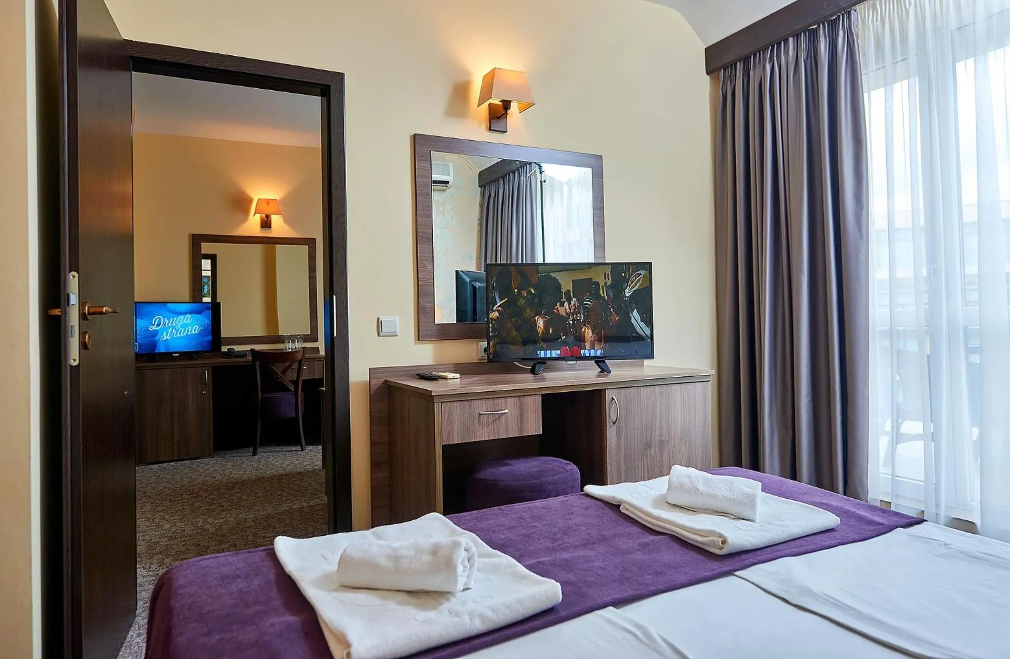 Bedroom, Bed in Sunny Beach Hotel Forum - All Inclusive