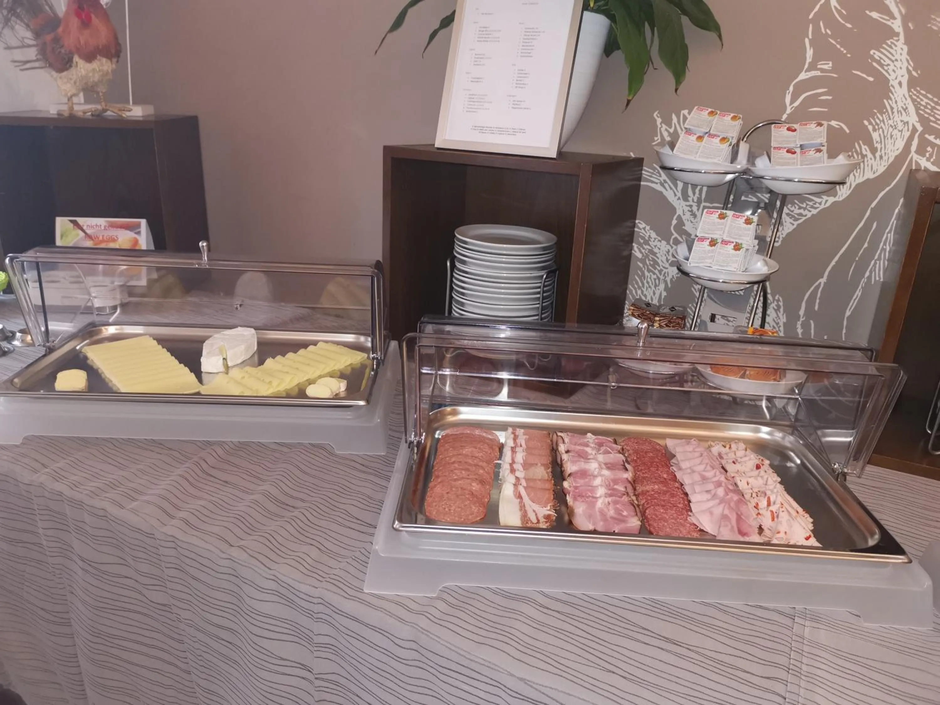 Buffet breakfast in Stadthotel Hauser Eck