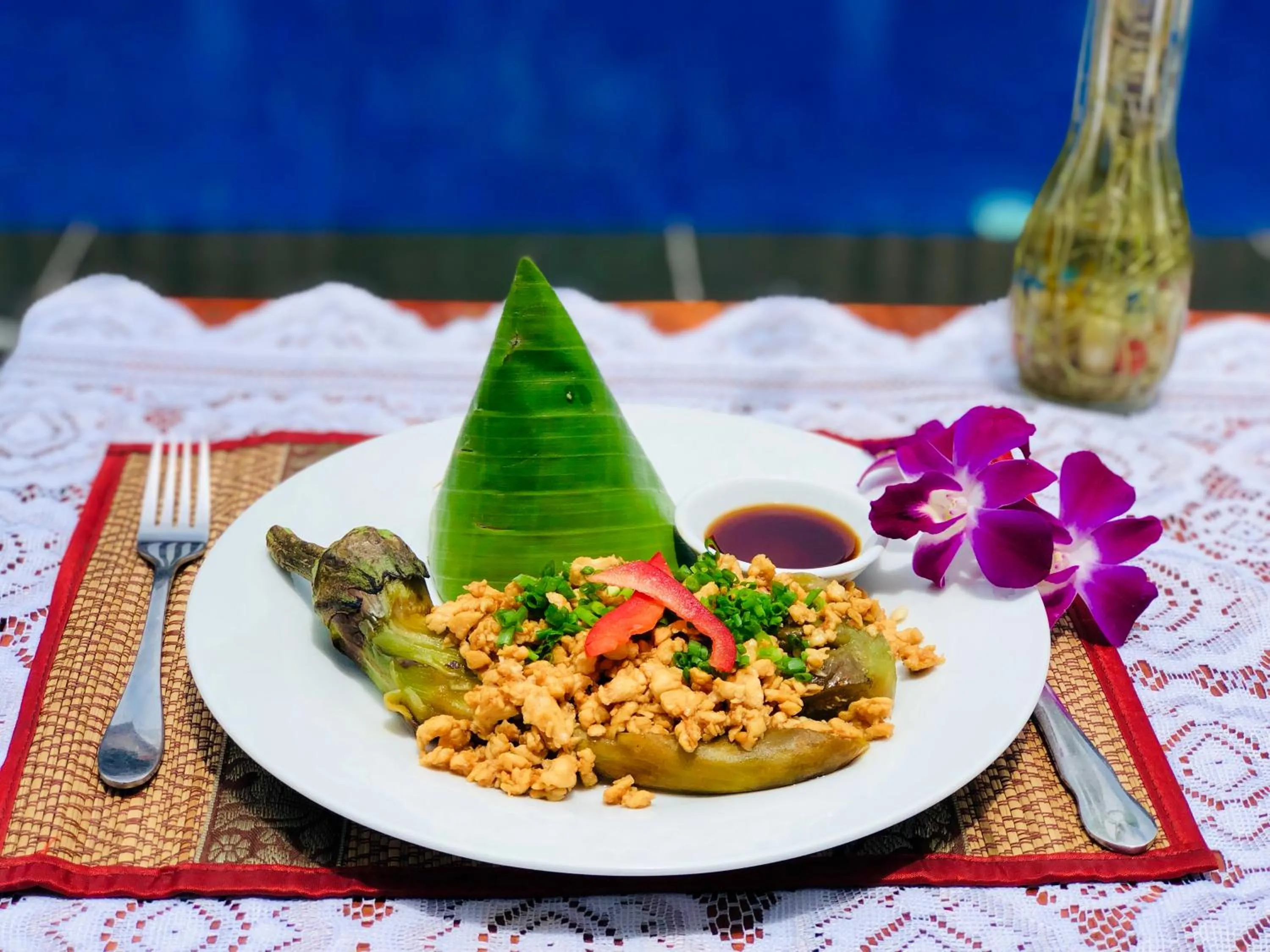 Lunch in Moloppor Villa