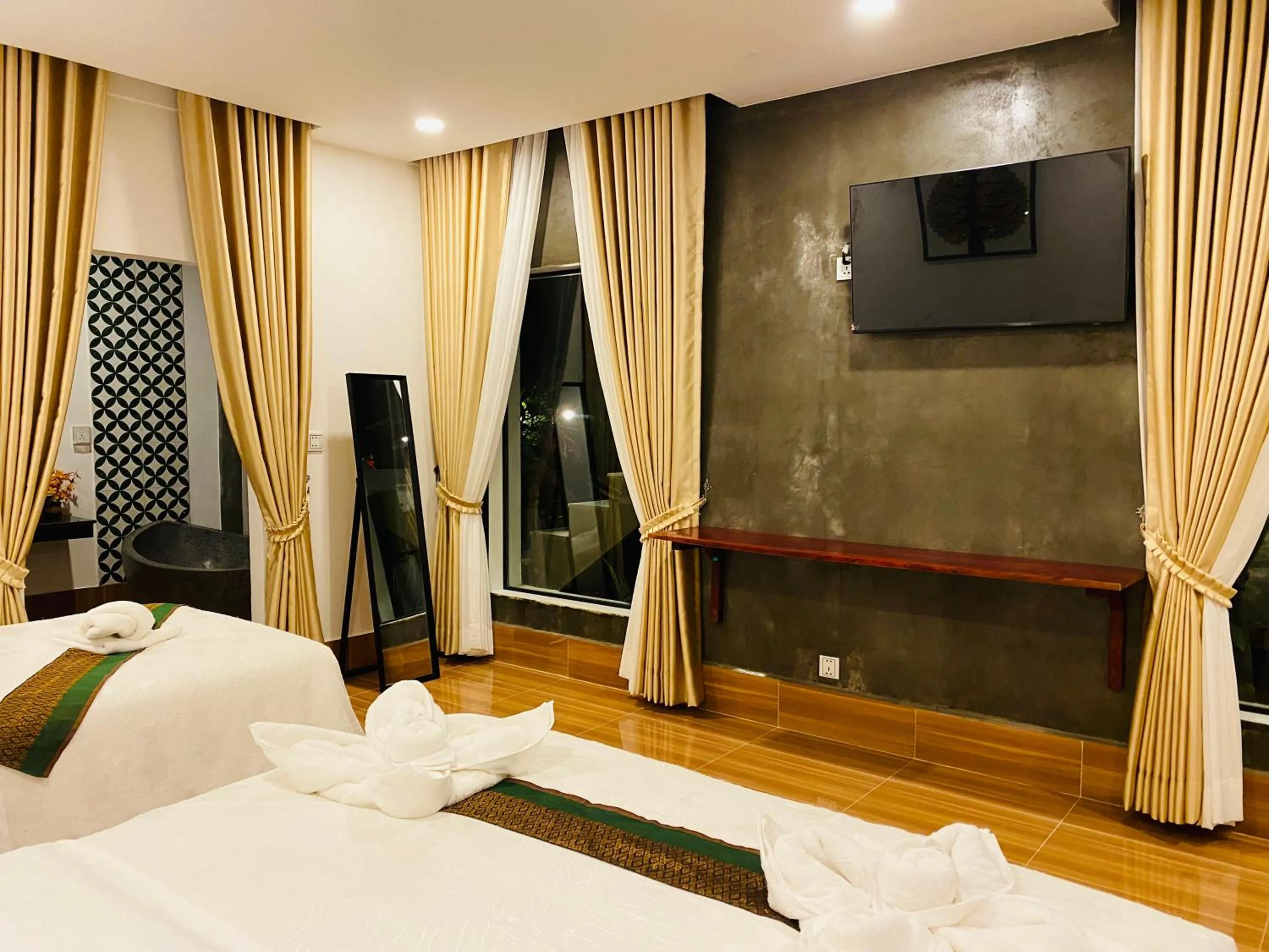 Bed in Moloppor Villa