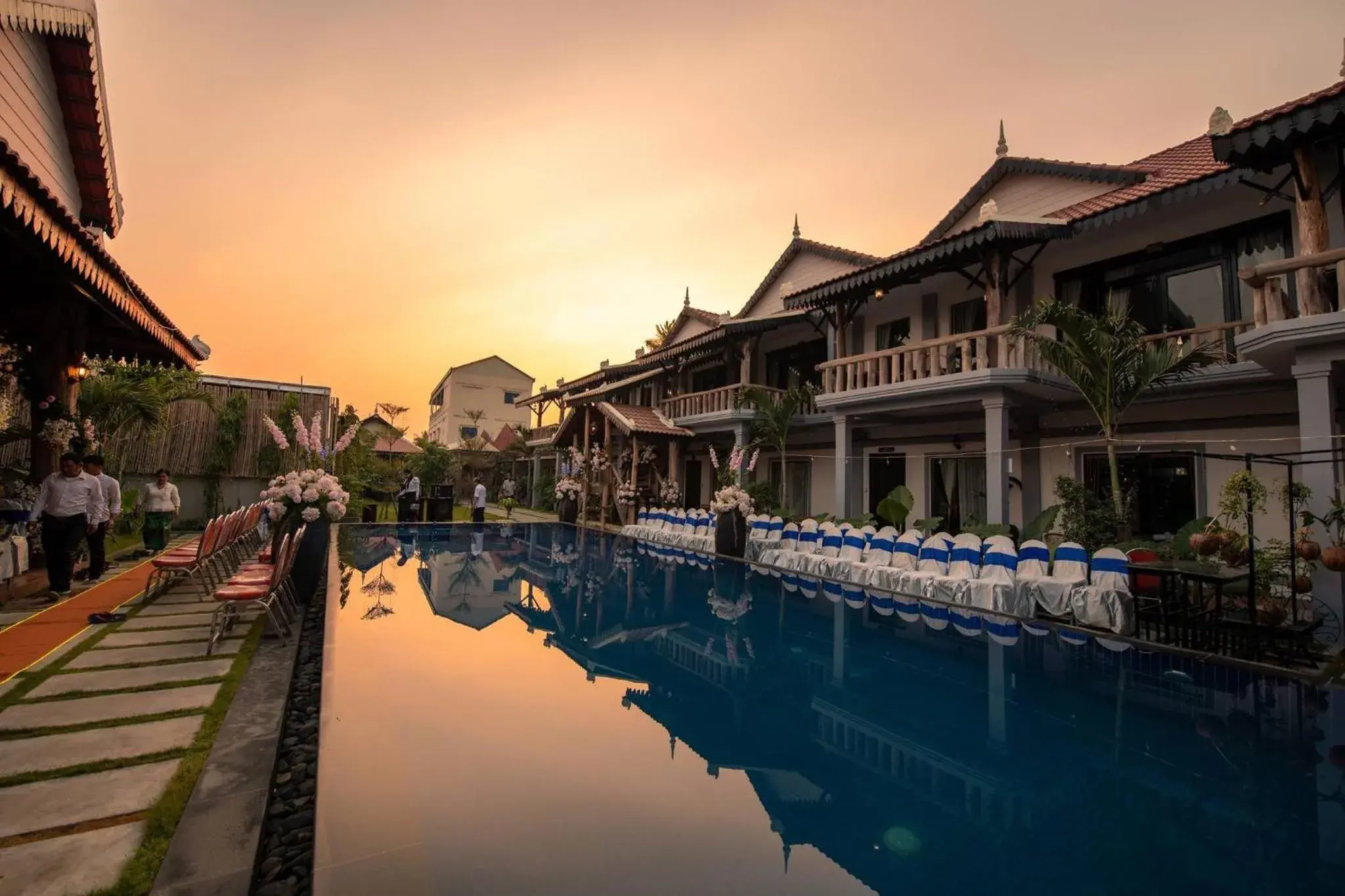 Swimming pool in Moloppor Villa Swimming pool in Moloppor Villa
