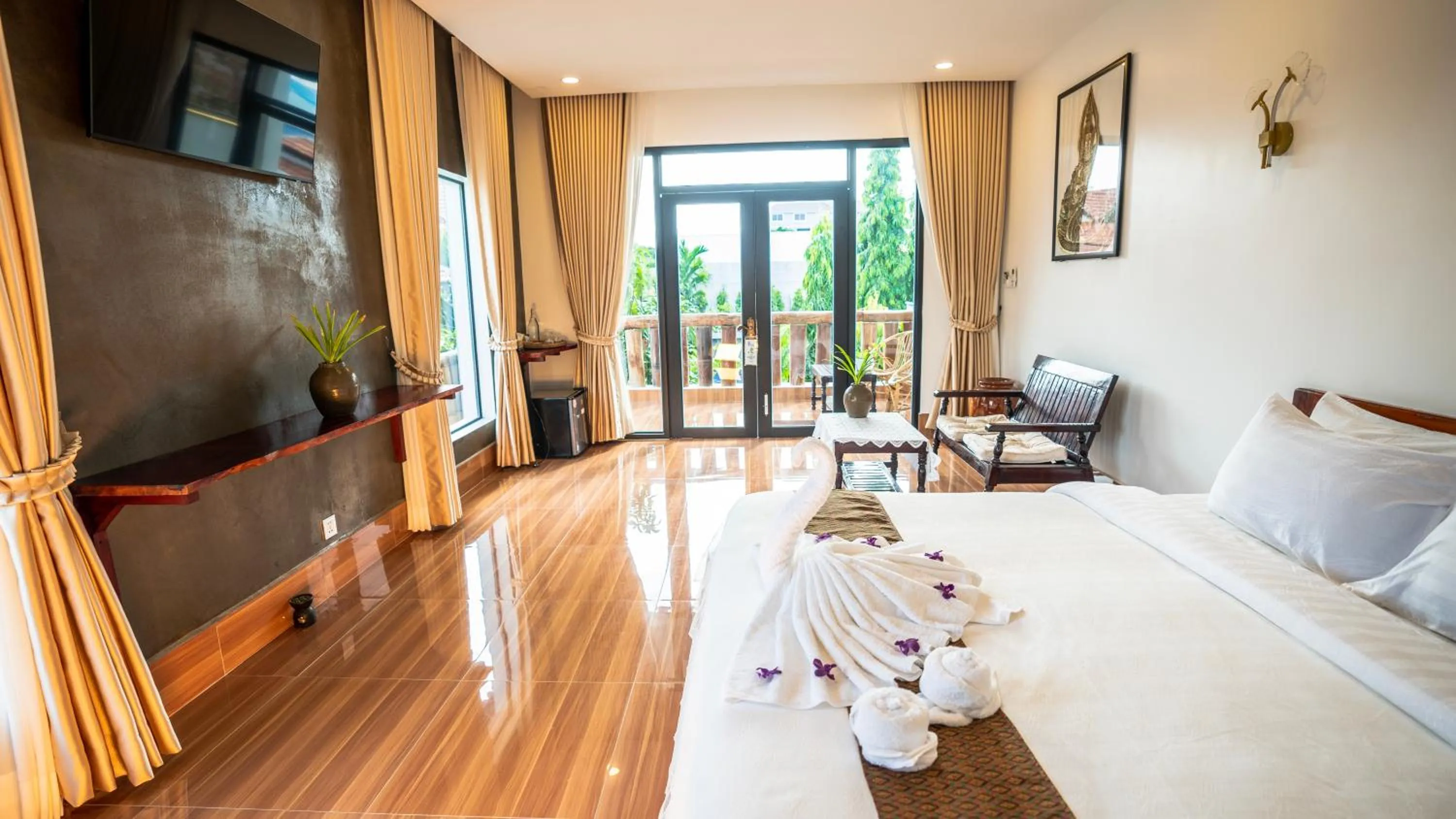 Bed in Moloppor Villa