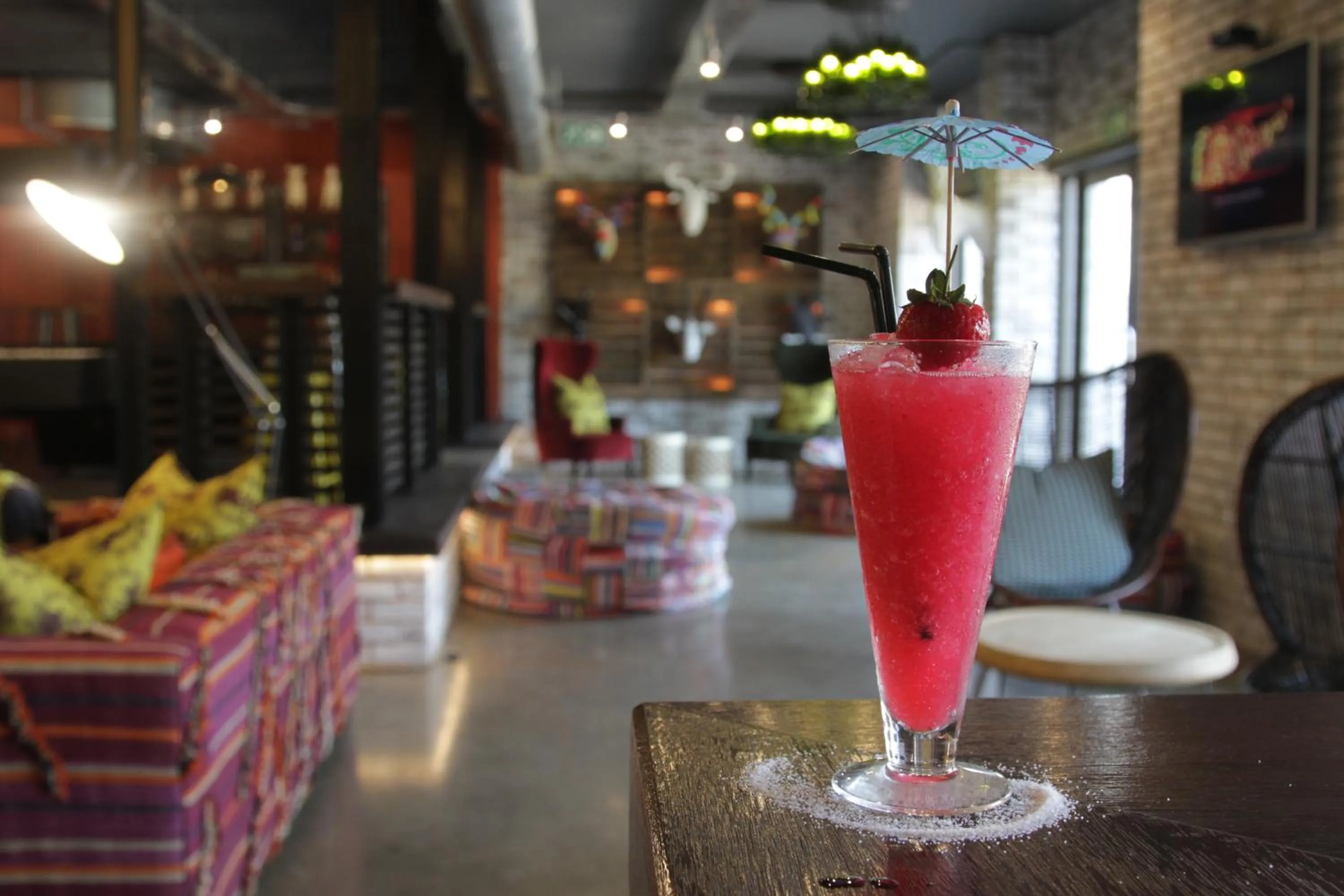 Drinks in 26° South Bush Boho Hotel