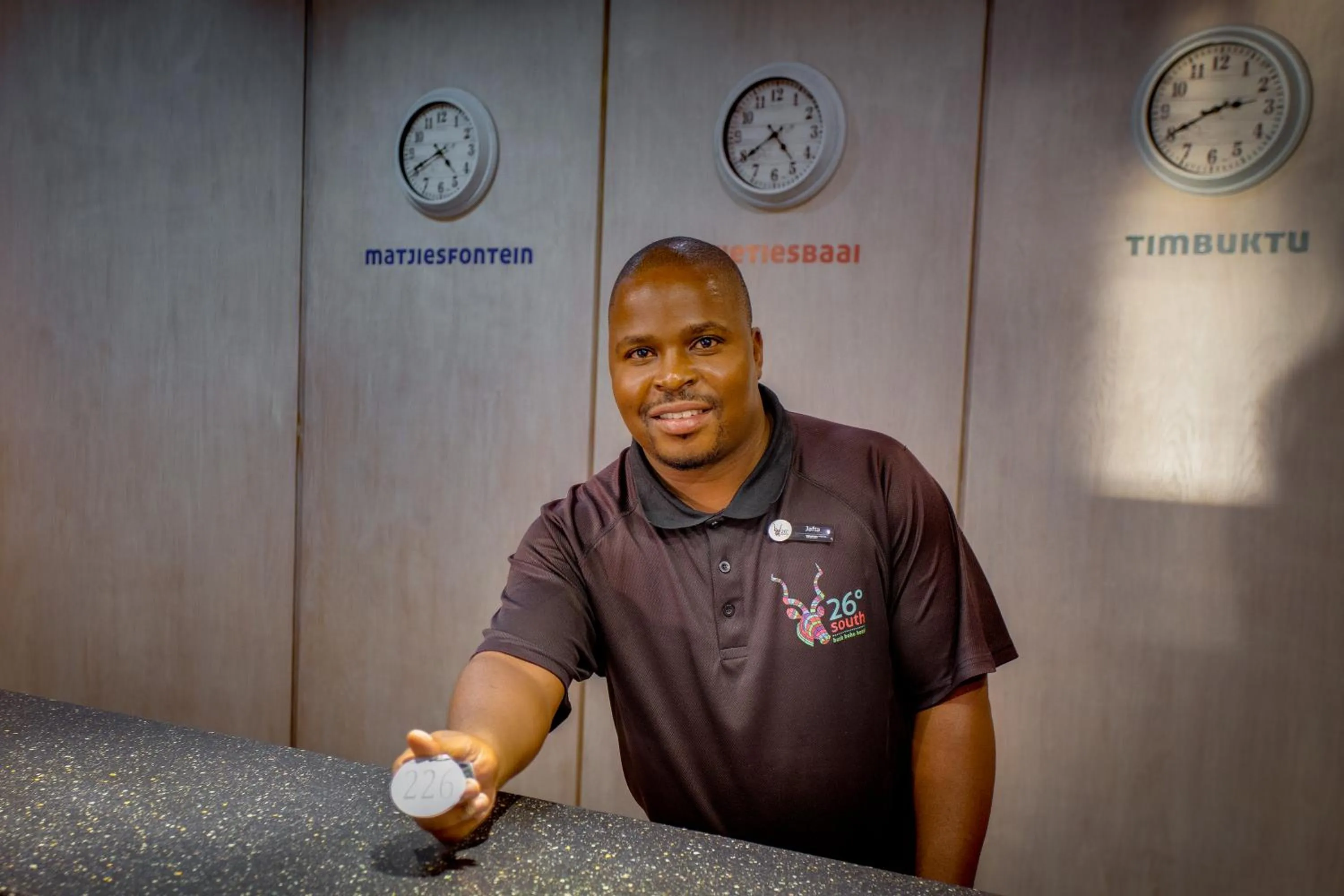 Lobby or reception in 26° South Bush Boho Hotel