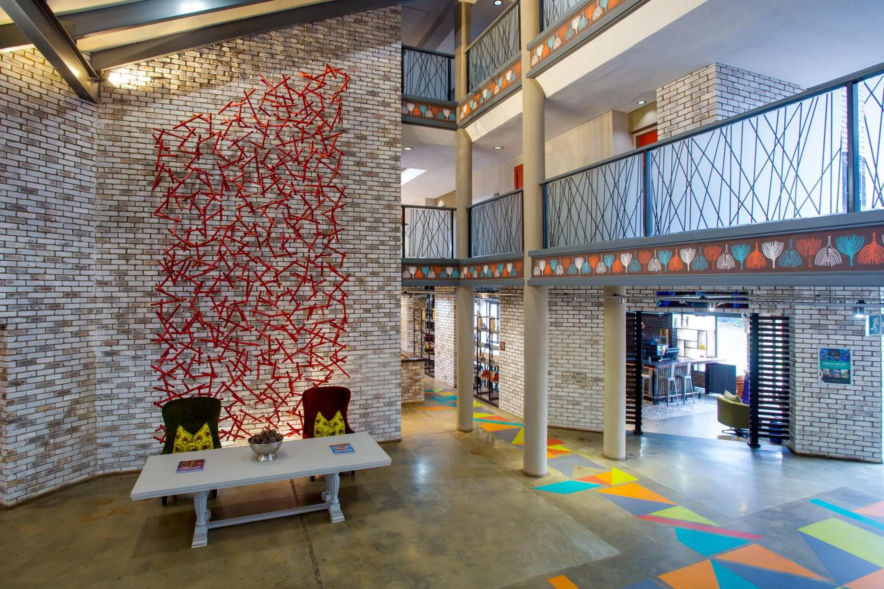 Lobby or reception in 26° South Bush Boho Hotel