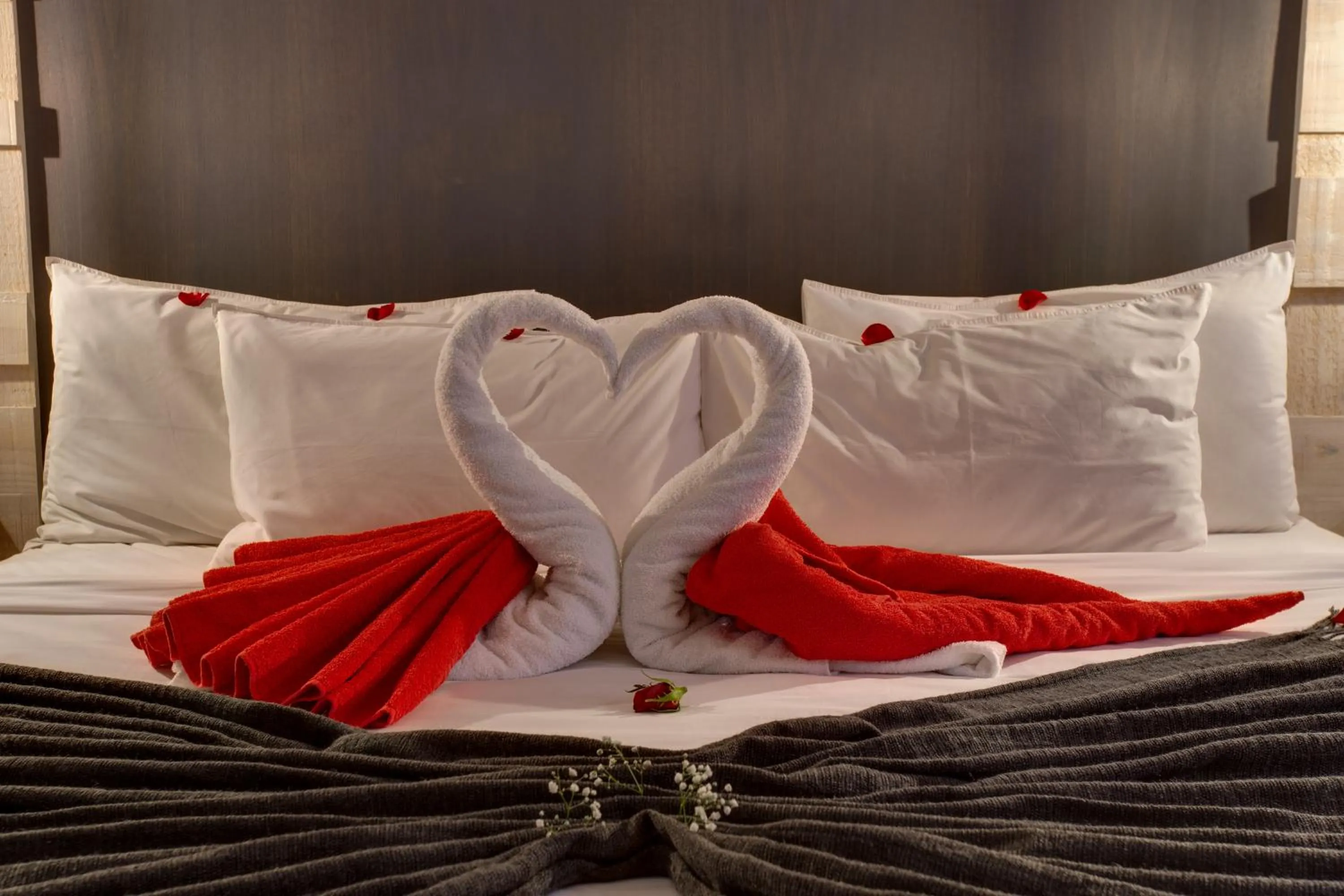 Decorative detail, Bed in 26° South Bush Boho Hotel