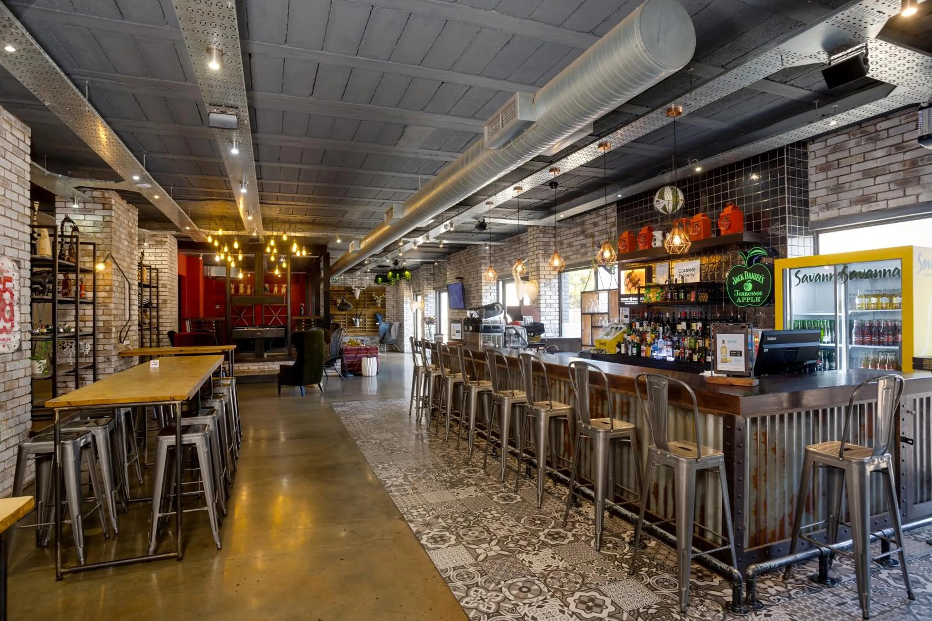 Lounge or bar in 26° South Bush Boho Hotel