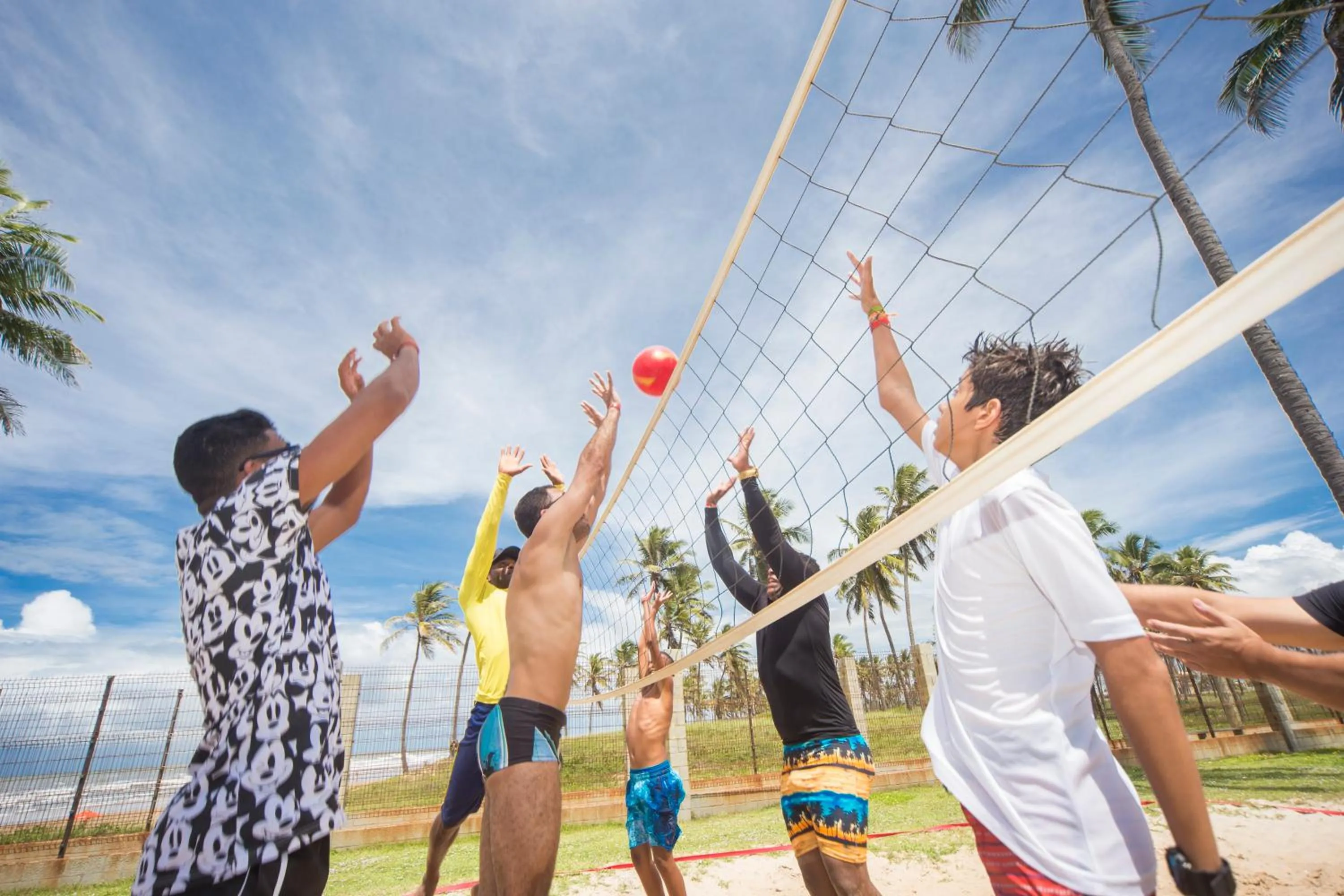 People in Makai Resort All Inclusive Convention Aracaju