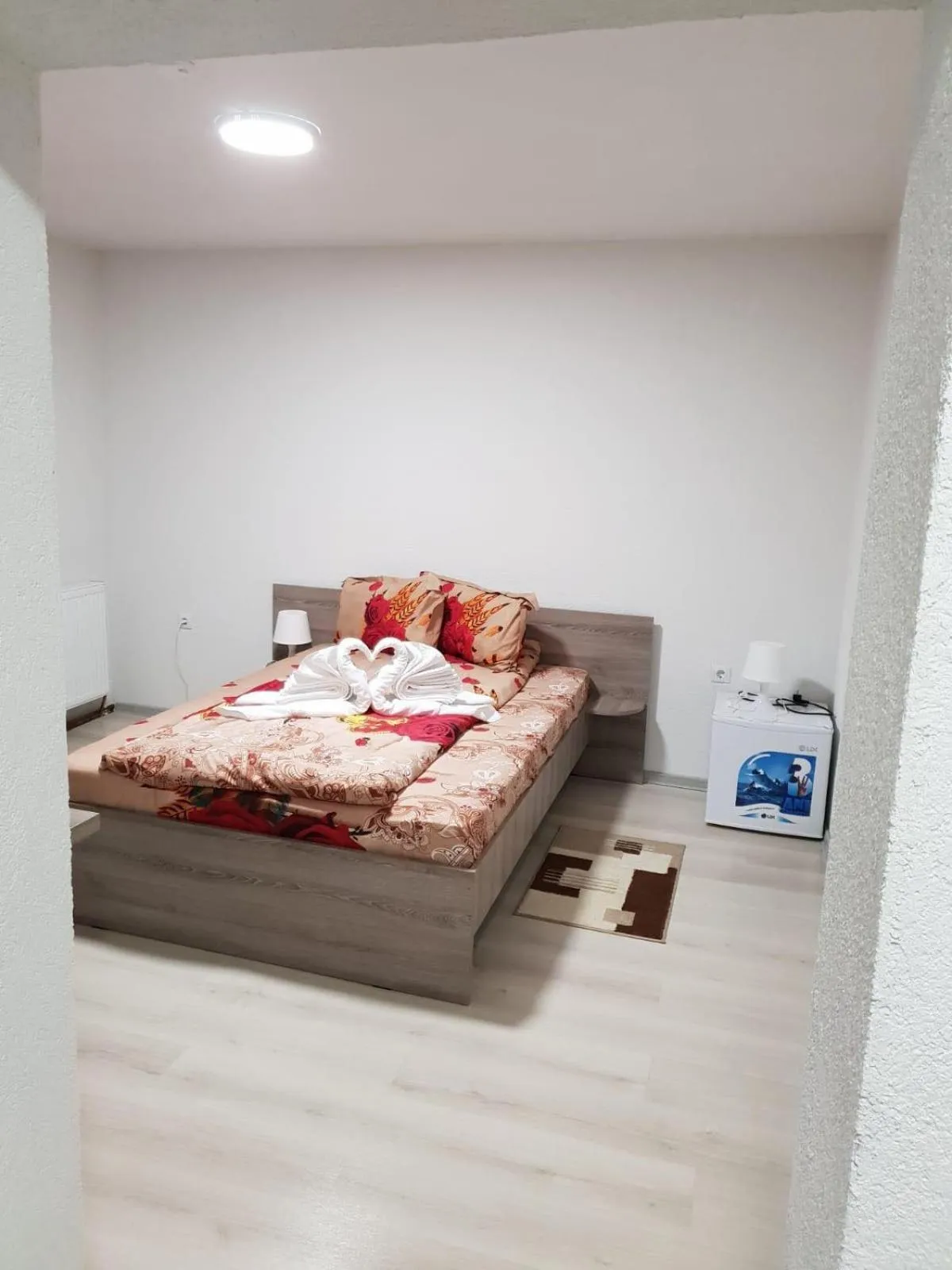 Bed in Pensiunea La Gagea