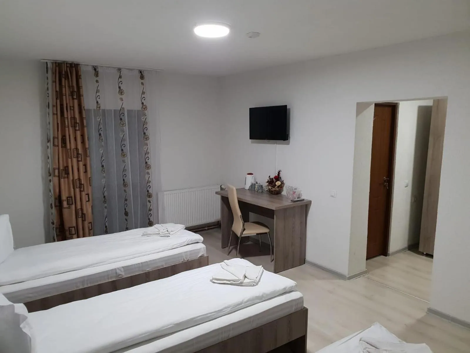 Bed in Pensiunea La Gagea