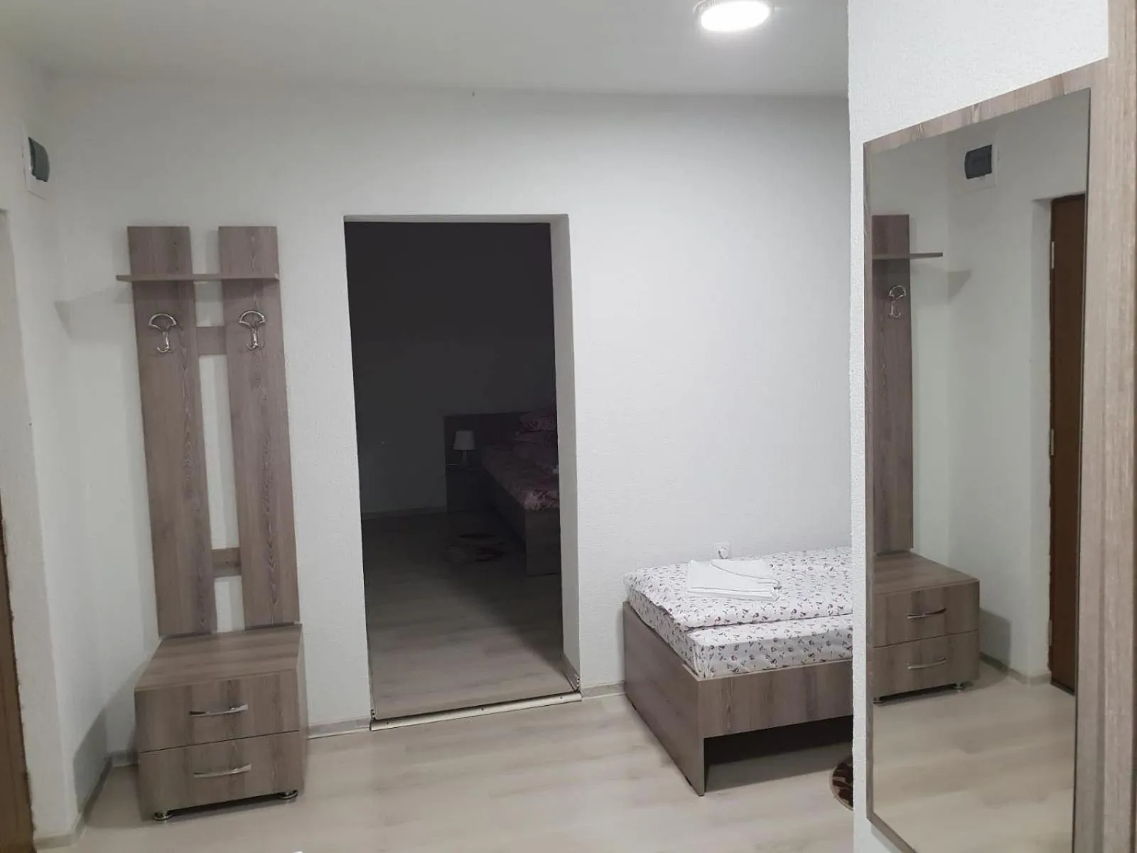 Bed in Pensiunea La Gagea