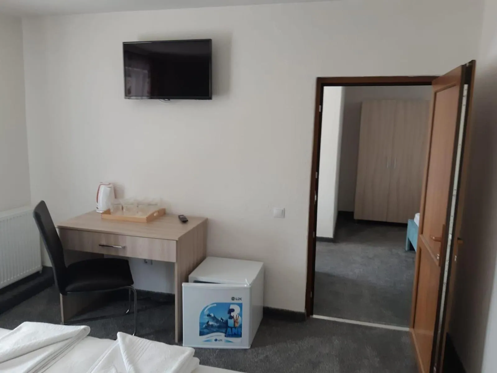 Bed in Pensiunea La Gagea