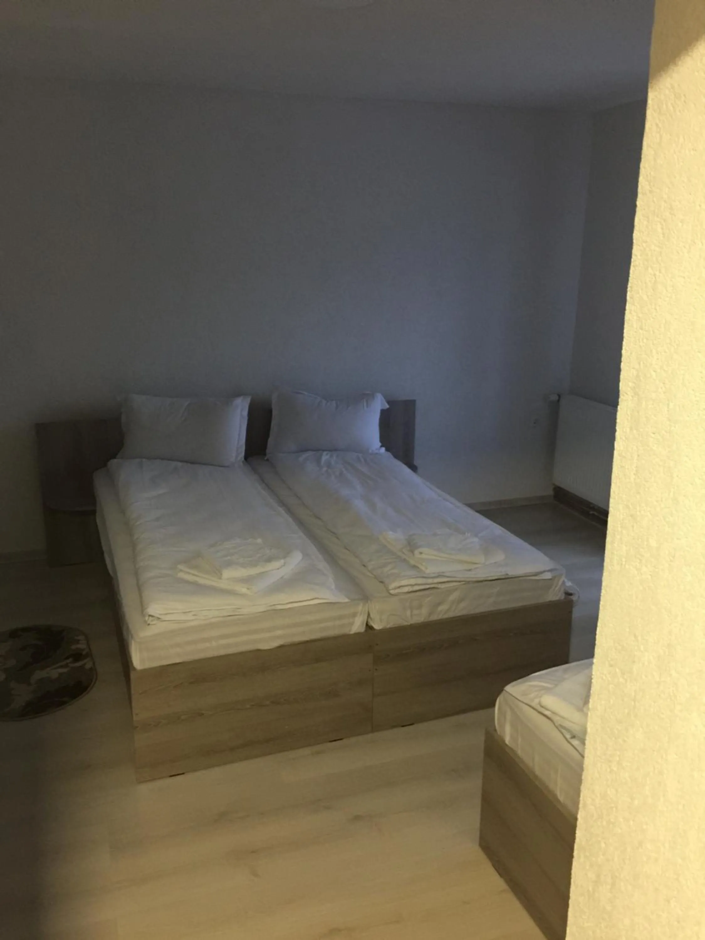 Bed in Pensiunea La Gagea