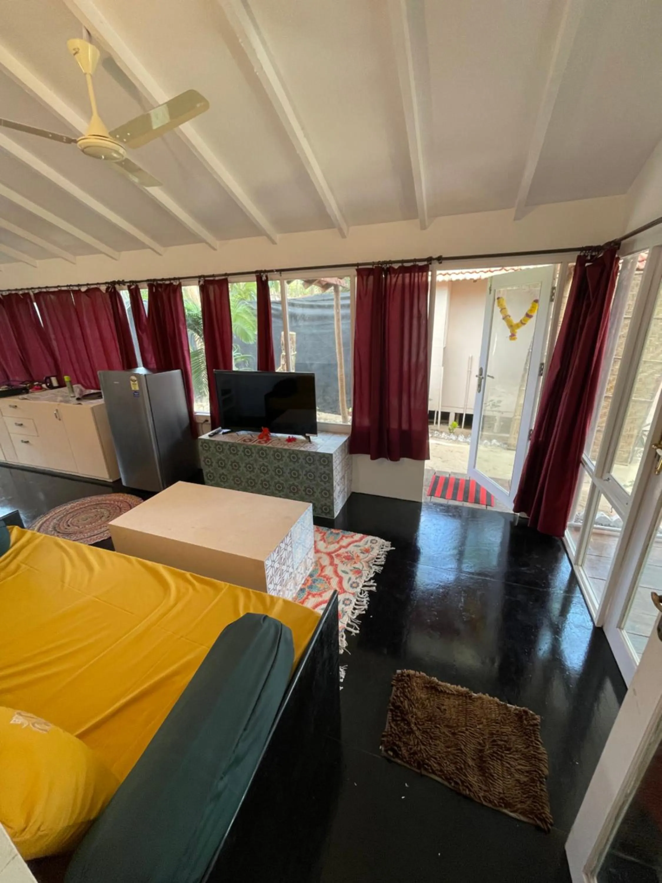 Bed in Art Resort Goa