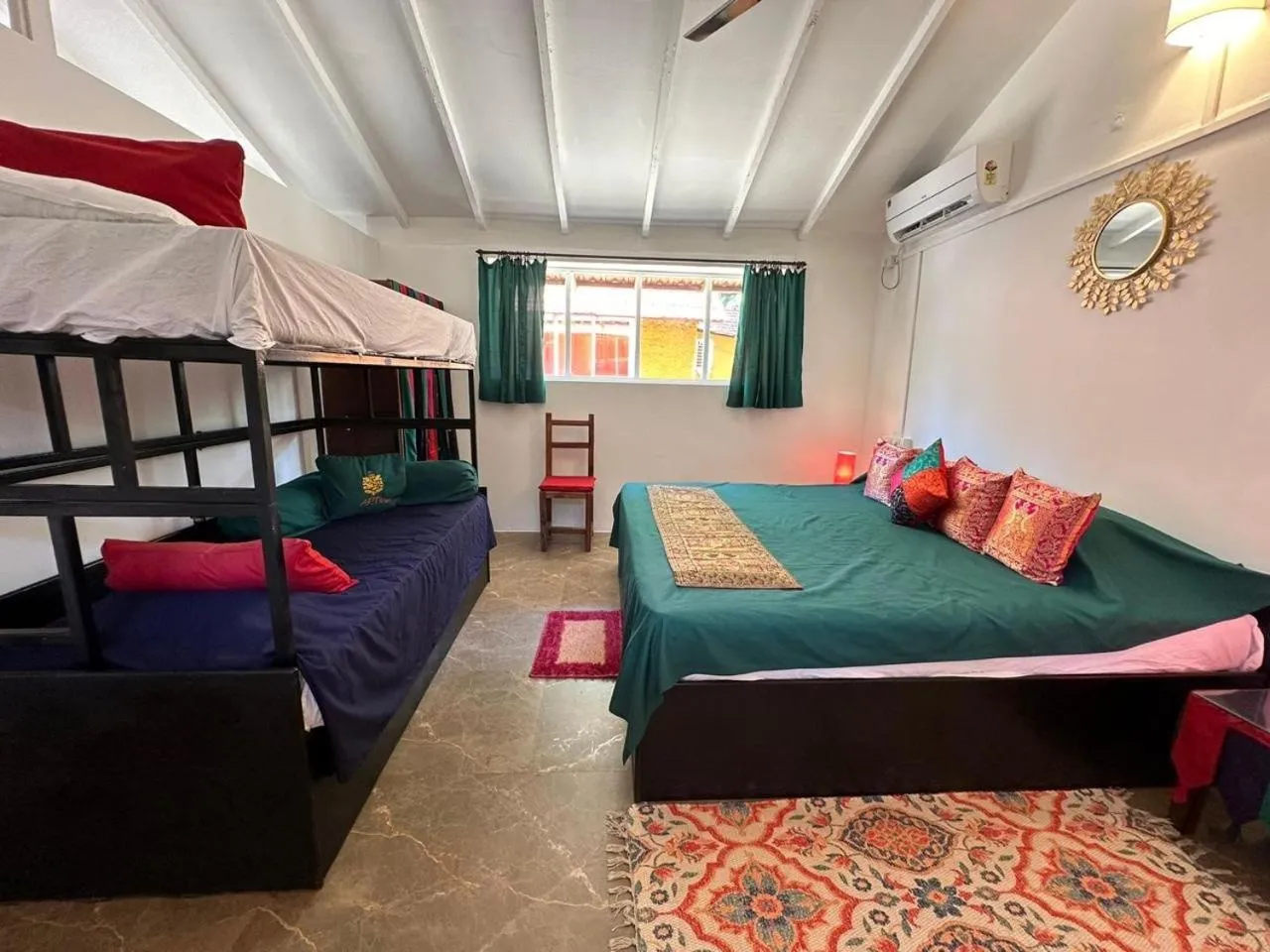 Bed in Art Resort Goa