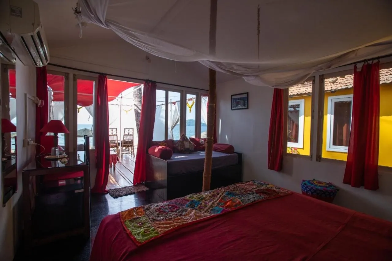 Bed in Art Resort Goa