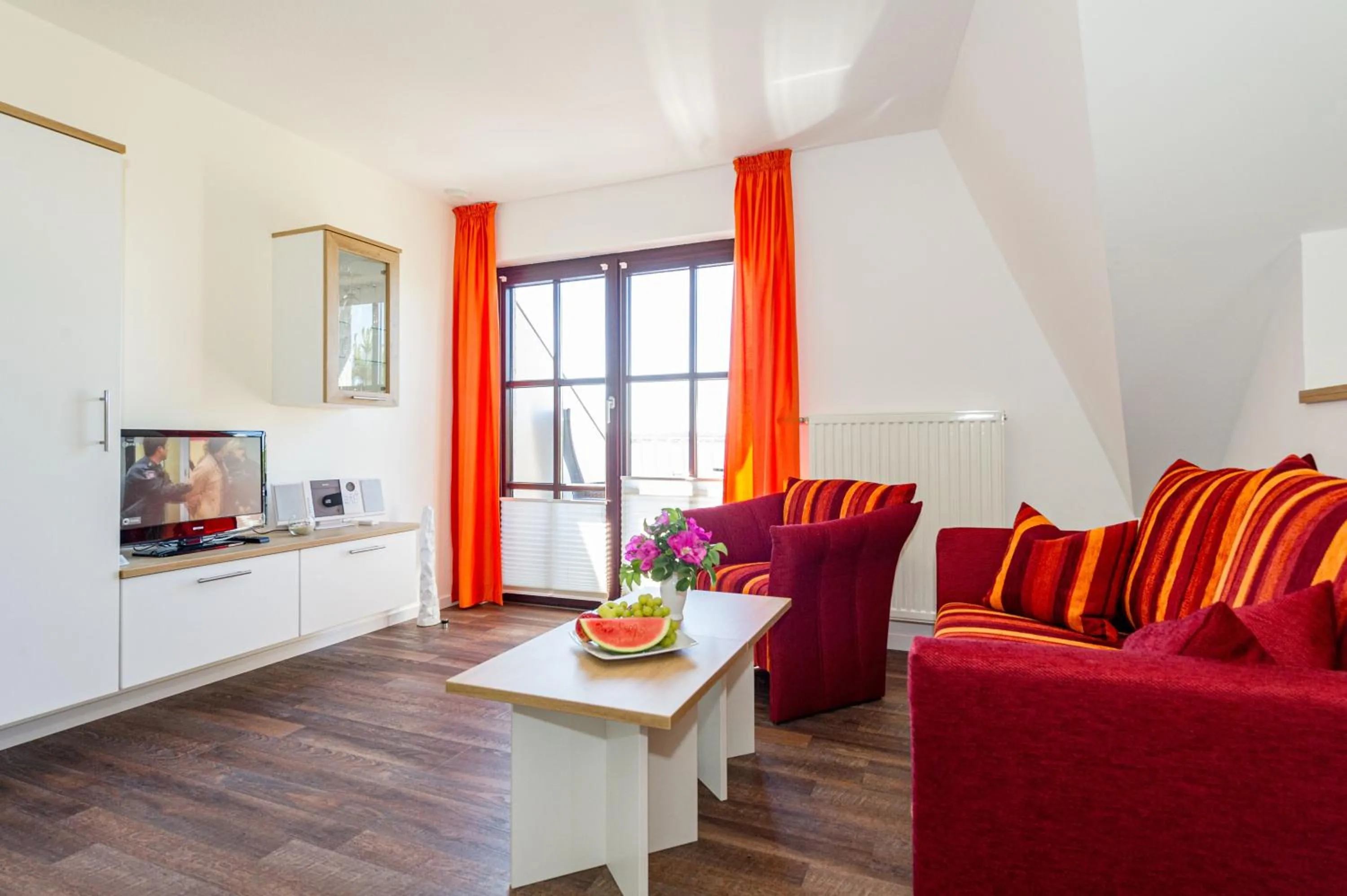 Selliner Ferienappartements mit Balkon und Seeblick