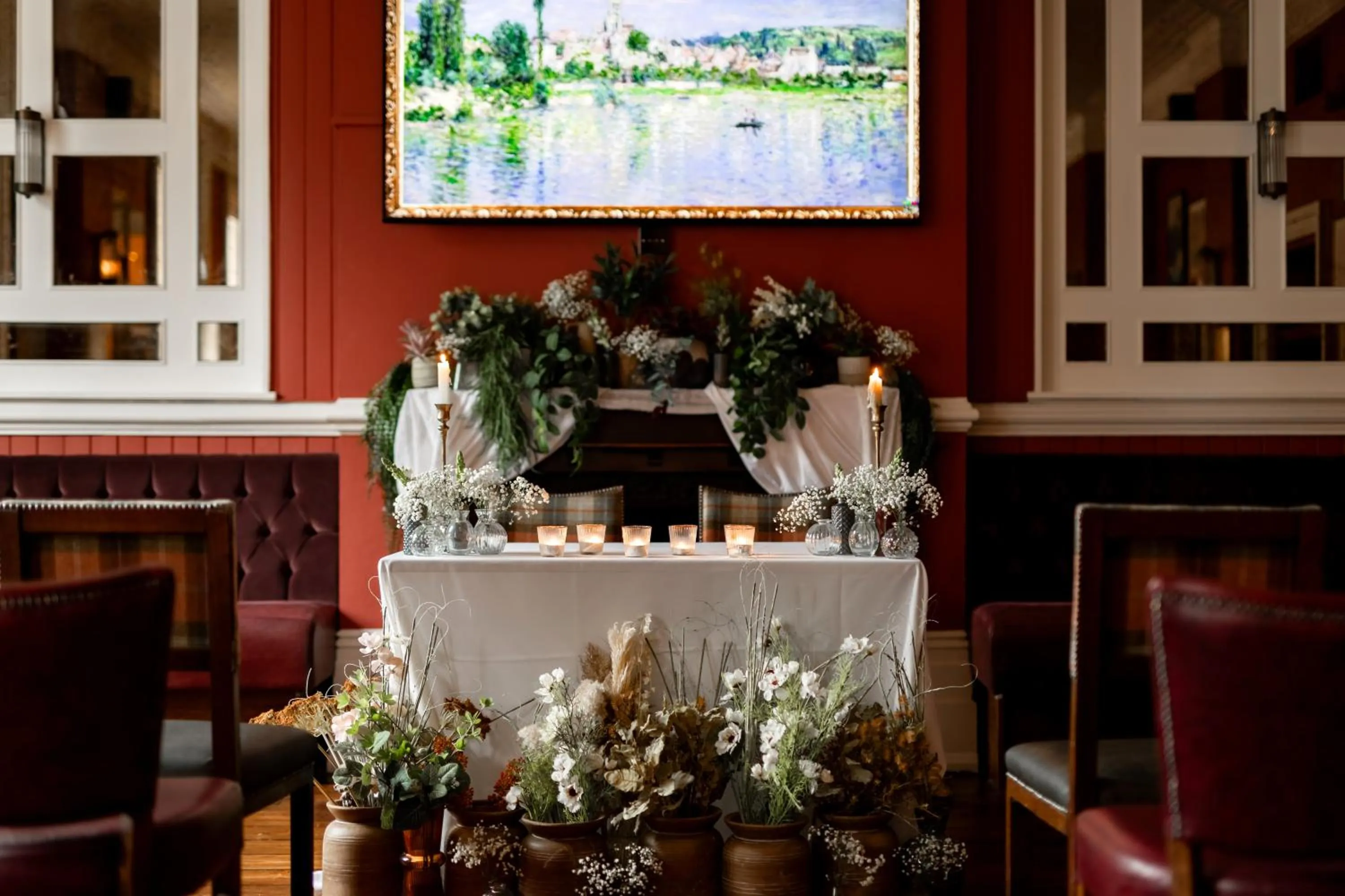 wedding in The Drayton Court Hotel