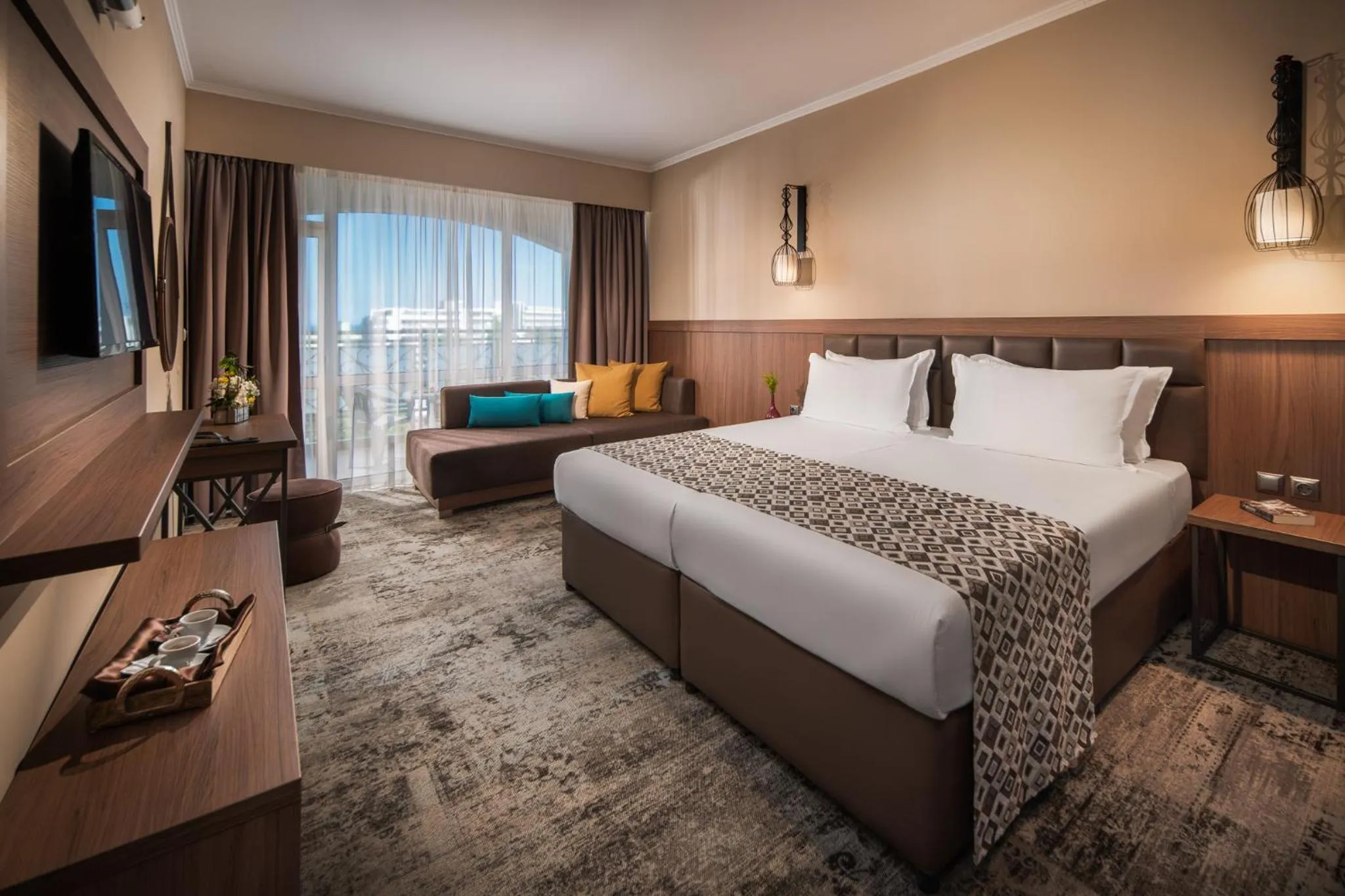 Bed in Hotel Alba - All inclusive