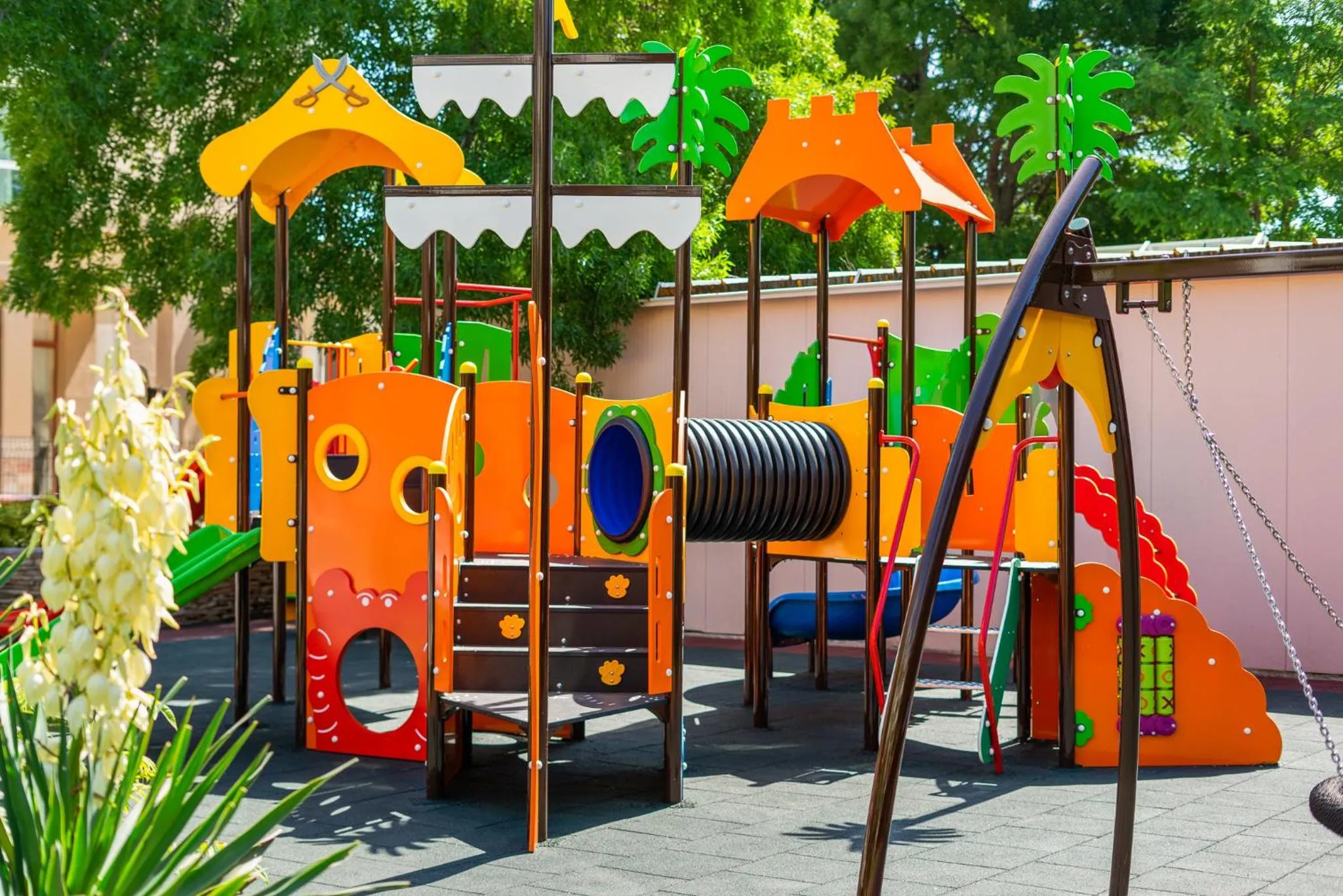 Children play ground in Hotel Alba - All inclusive