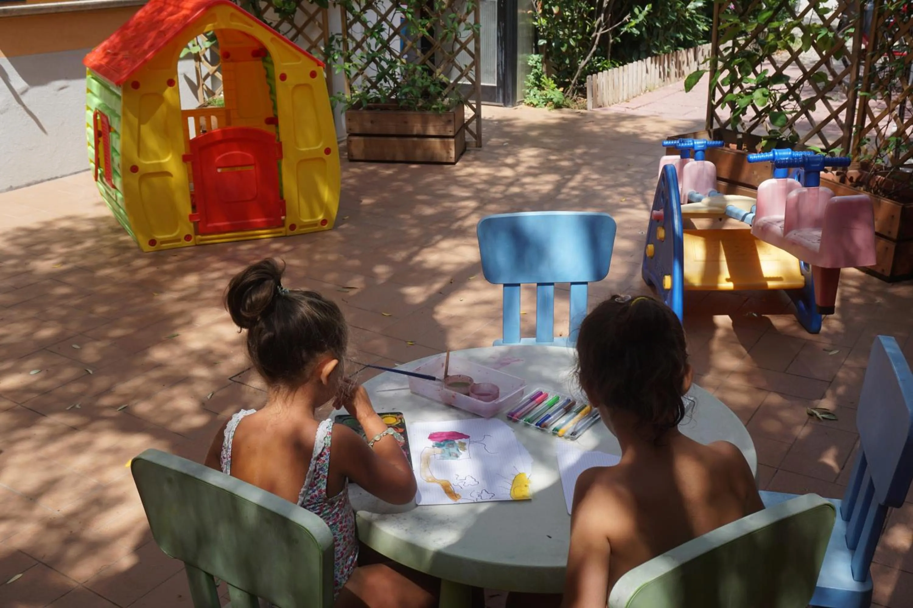 Children play ground in Residence Villa Andrea