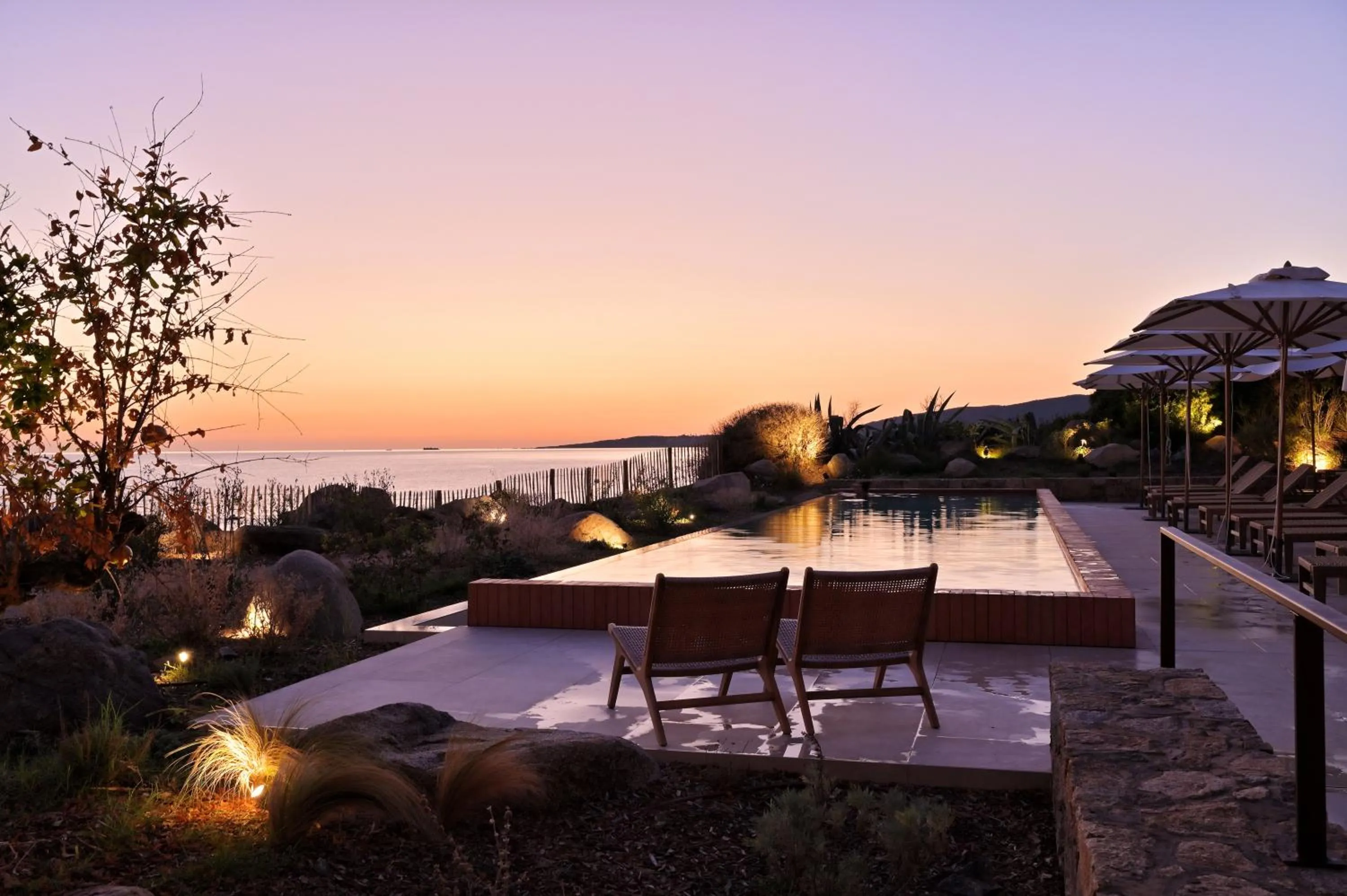 Swimming pool in Hôtel Abbartello