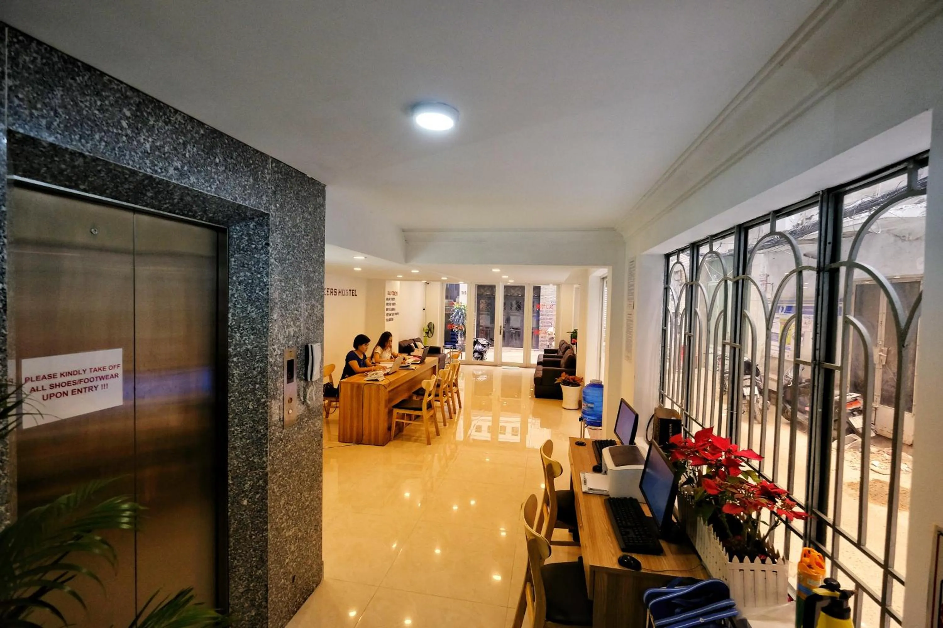 Lobby or reception in City Backpackers Hostel