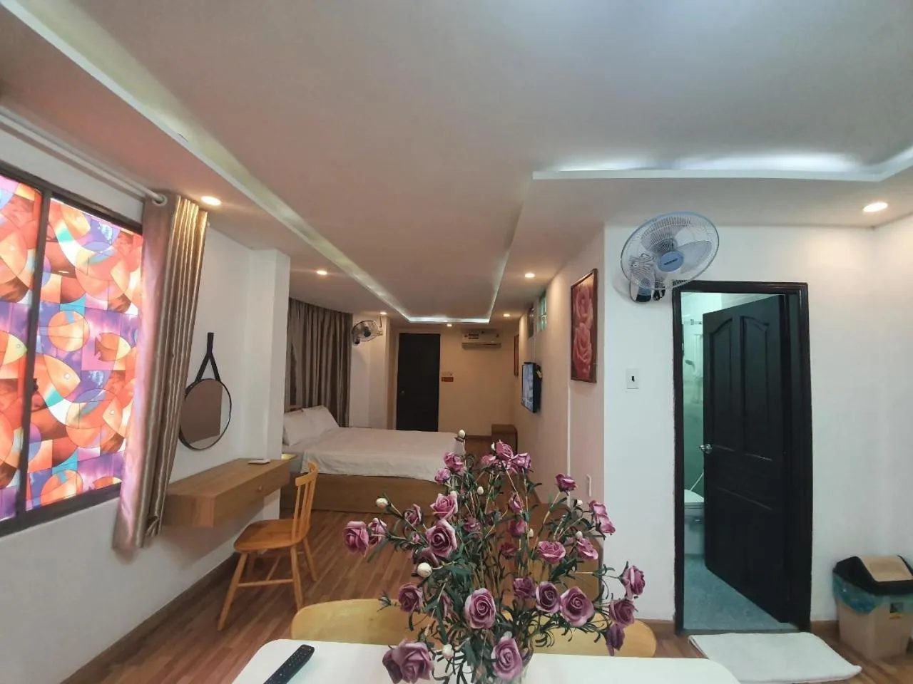 Living room in City Backpackers Hostel