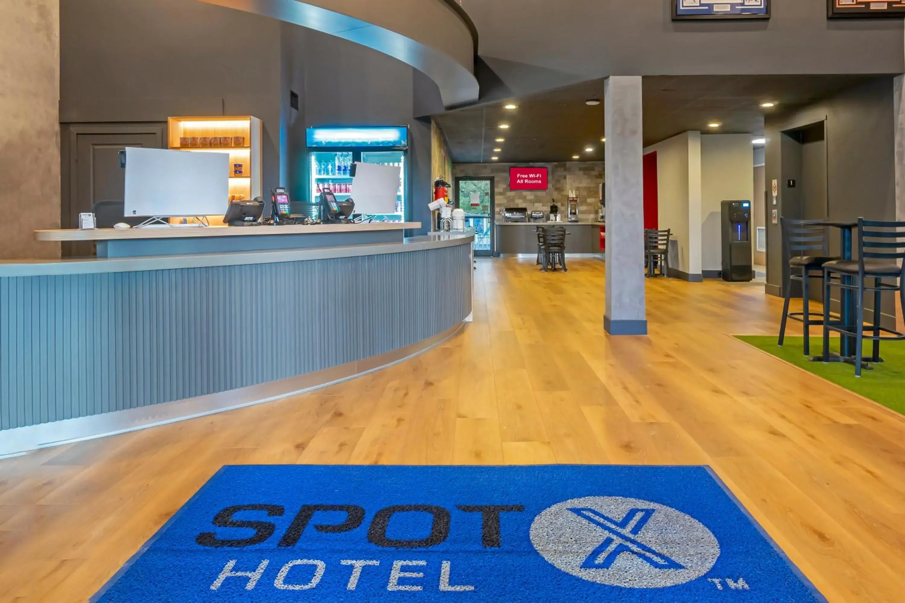 Lobby or reception in SPOT X Hotel Tampa - Wesley Chapel by The Red Collection Lobby or reception in SPOT X Hotel Tampa - Wesley Chapel by The Red Collection