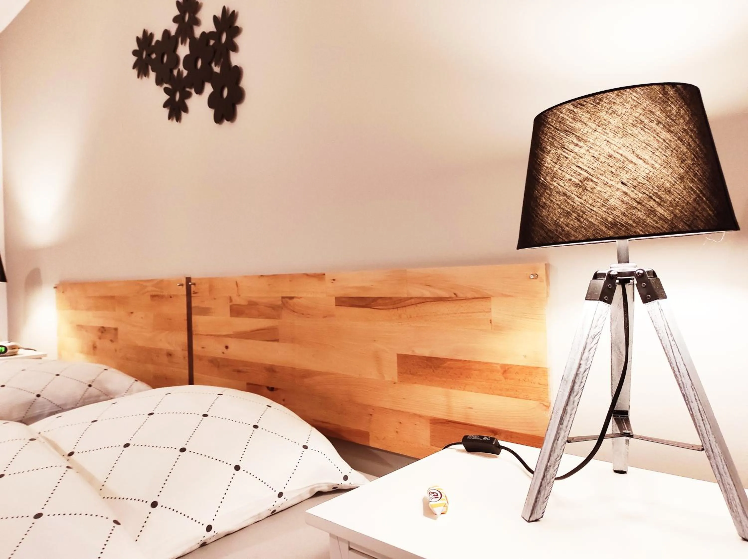 Bedroom, Bed in Gästehaus Hoxel