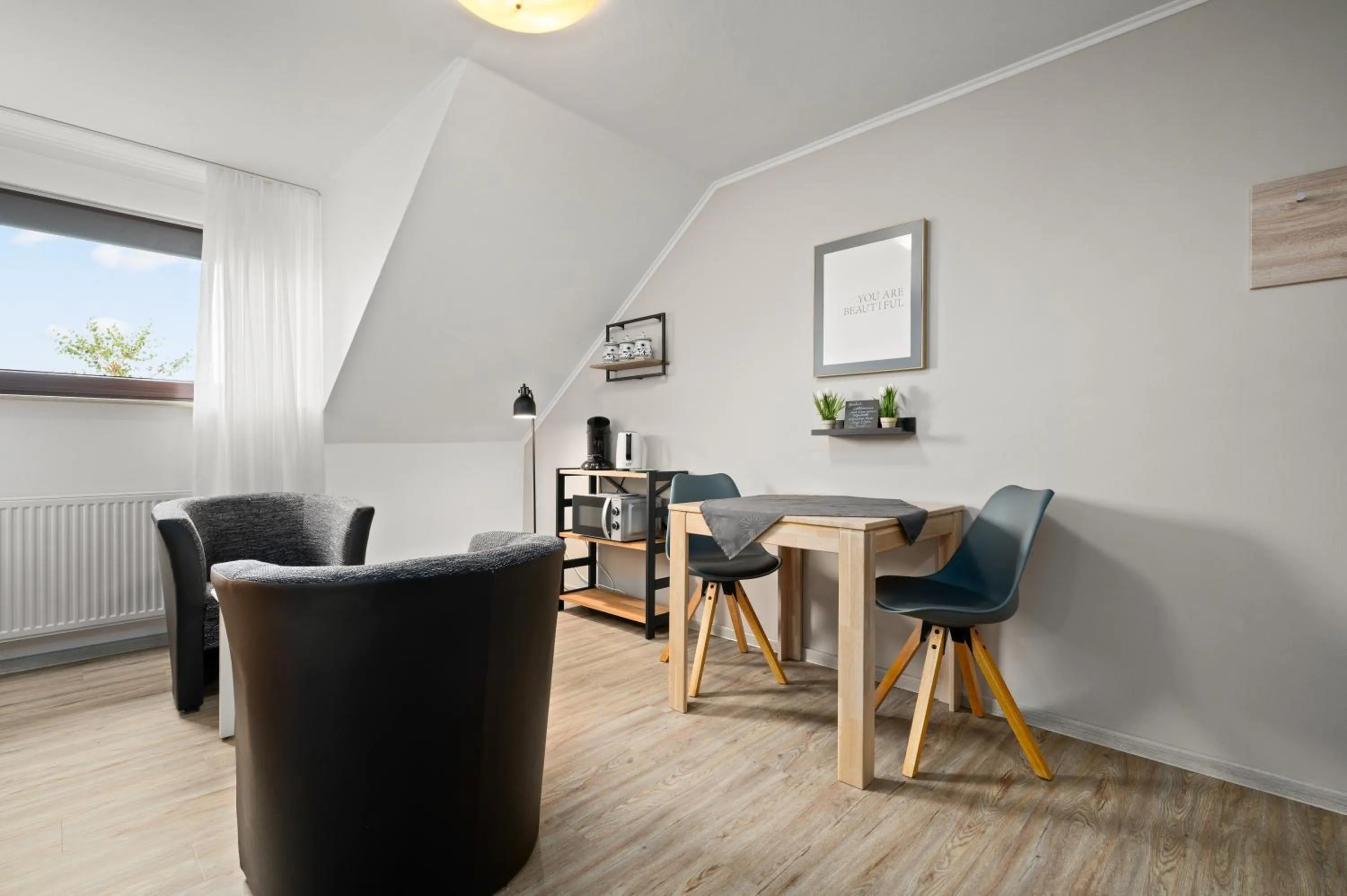 Living room in Gästehaus Hoxel