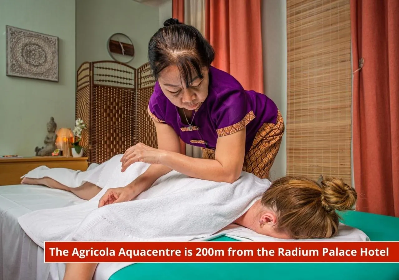 People in Hotel Radium Palace