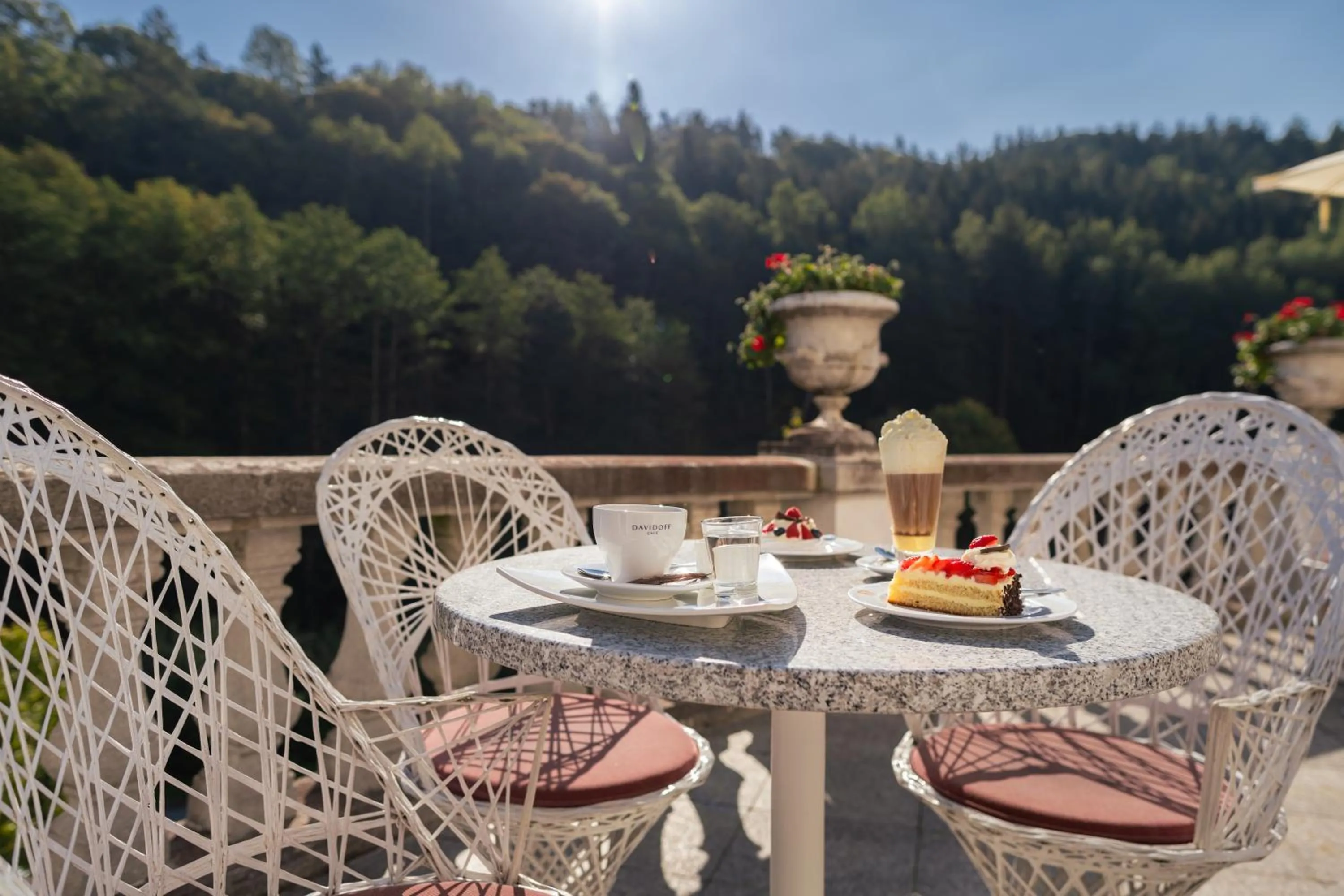 Patio in Hotel Radium Palace