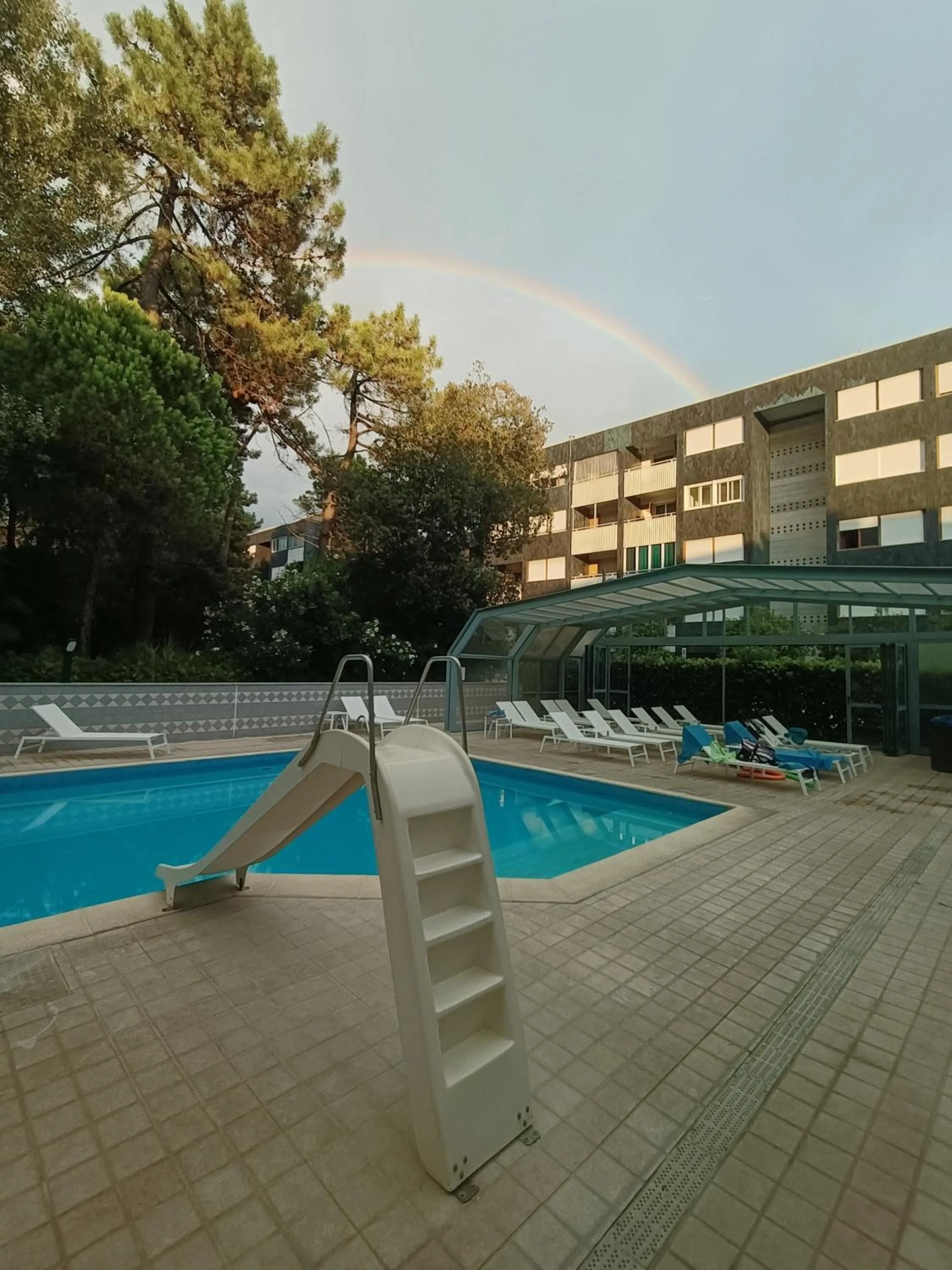 Swimming pool in Hotel Ai Pini