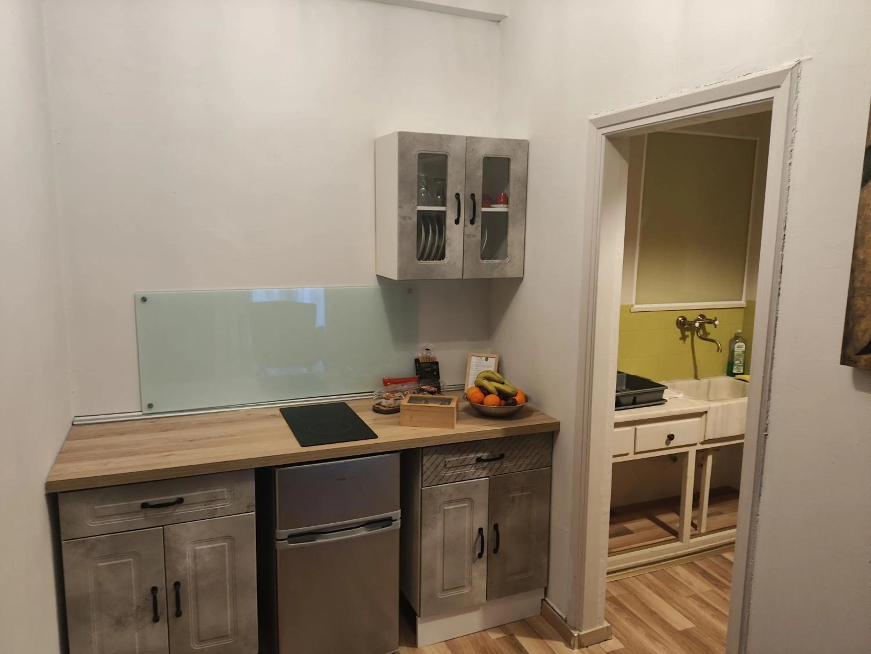 kitchen in Ulysses Apartments Acropolis