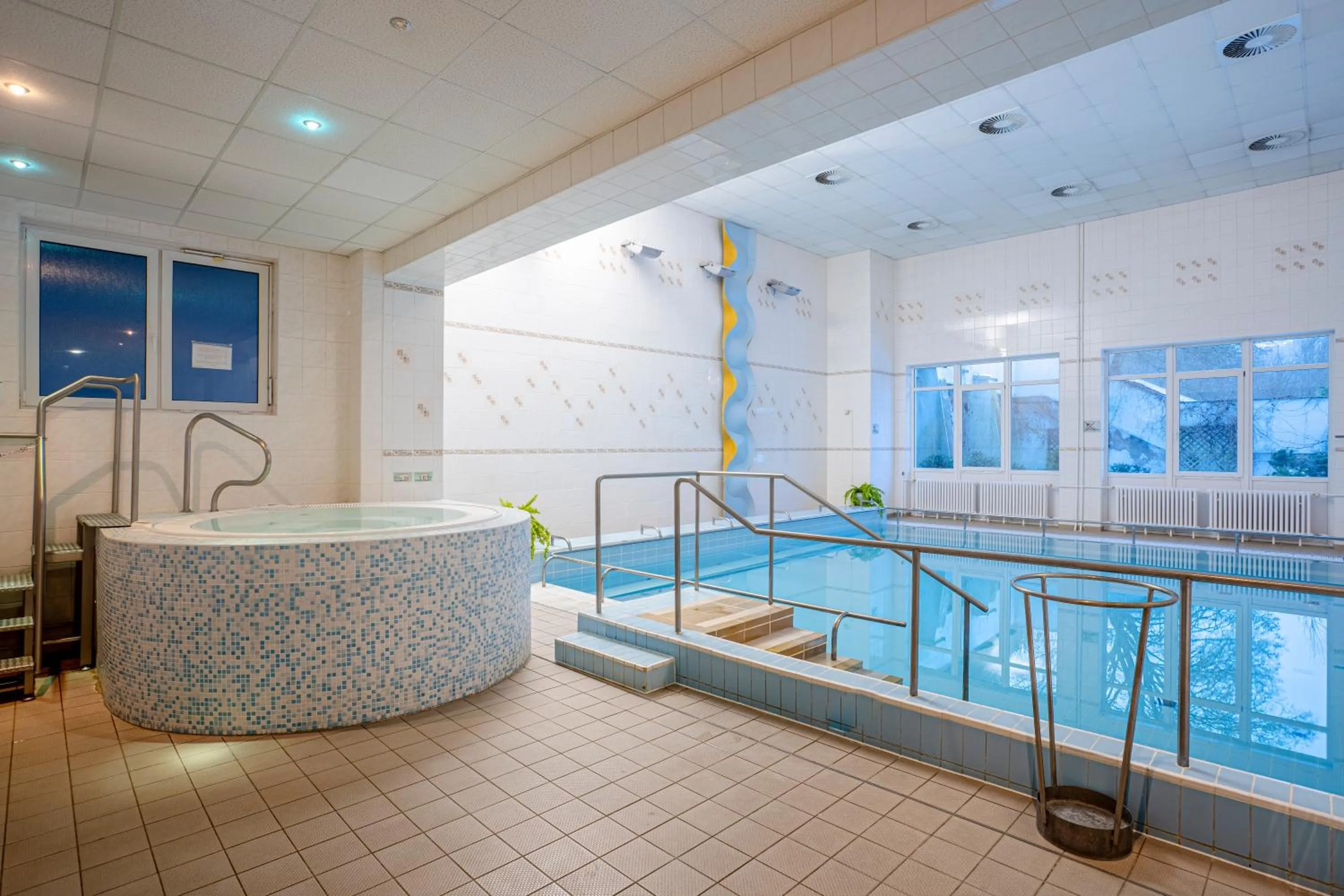 Hot Tub in Hotel Běhounek