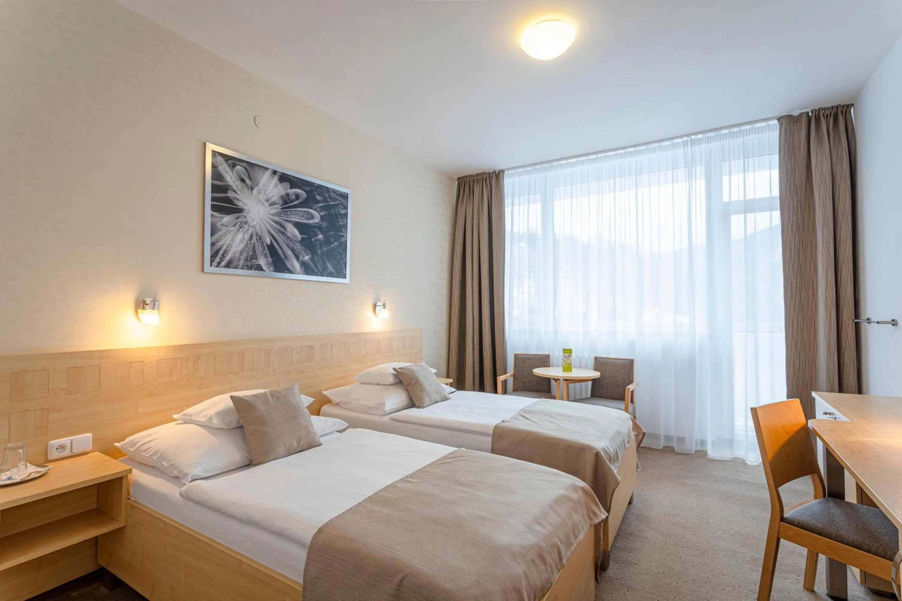 Bed in Hotel Běhounek