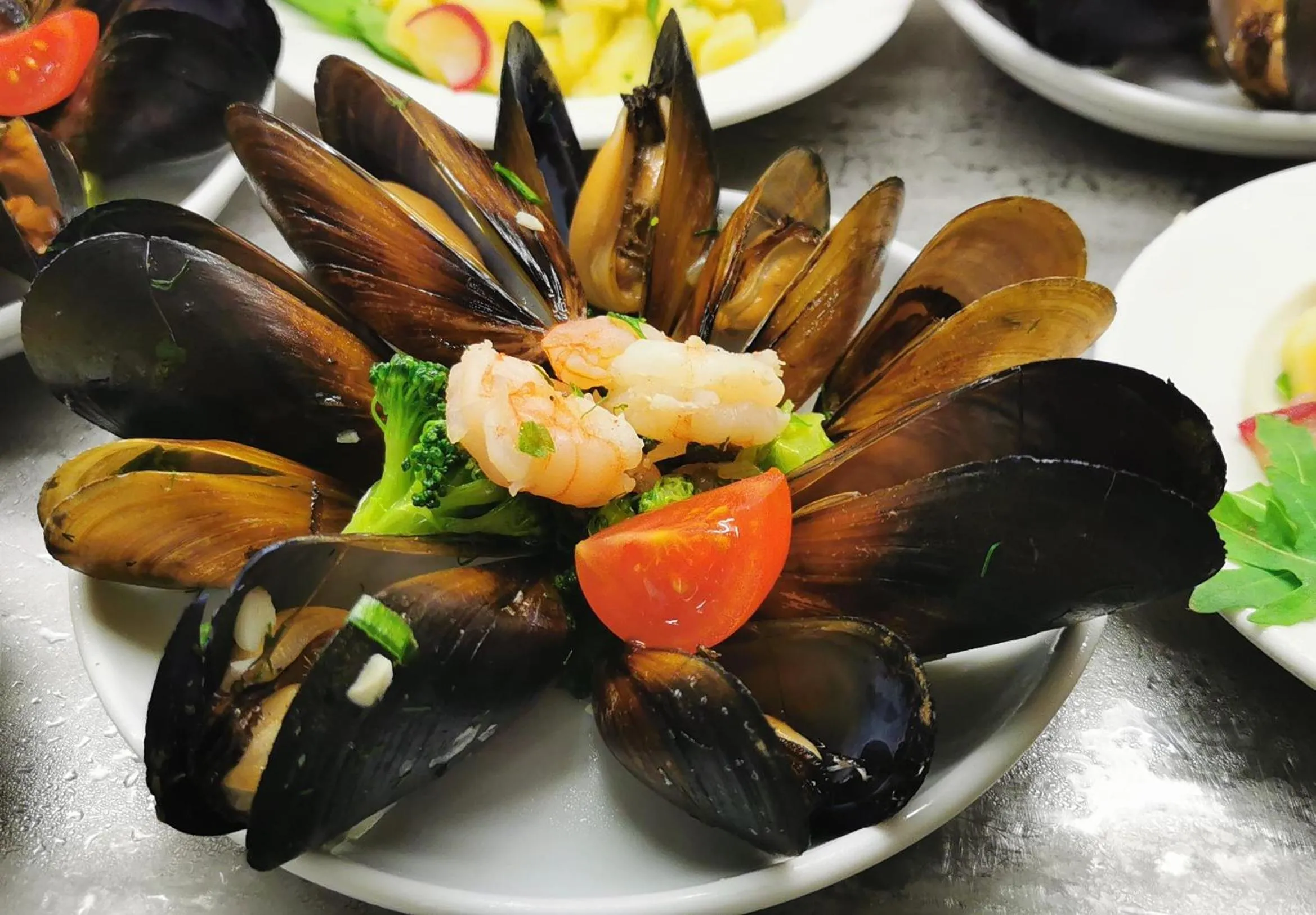 Food close-up in Barcelo Royal Beach - All Inclusive