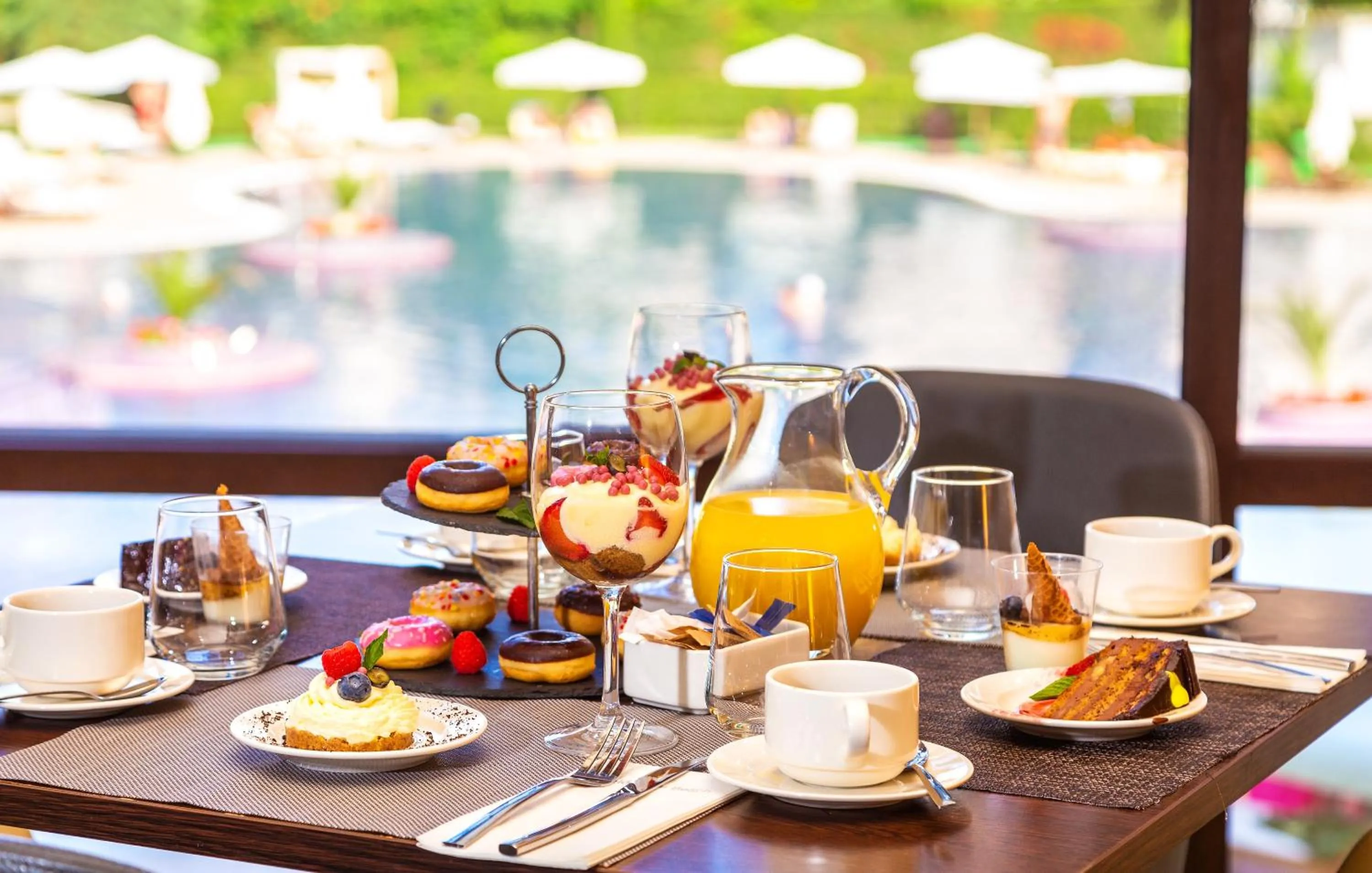 Food close-up in Barcelo Royal Beach - All Inclusive