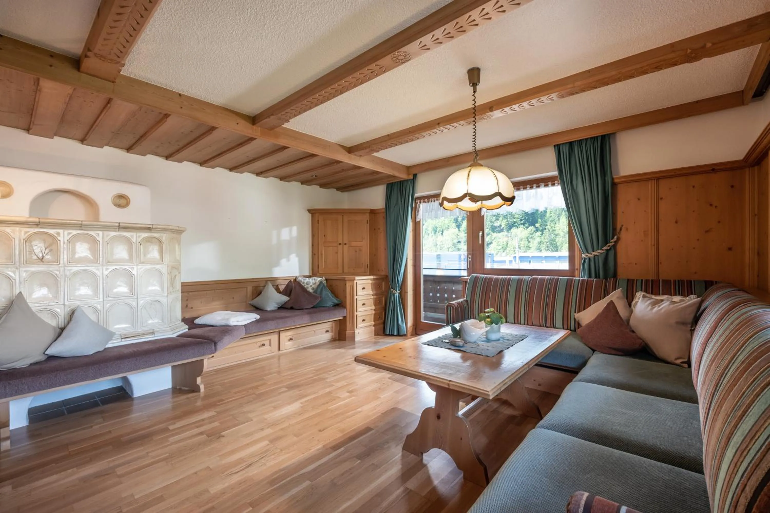 Living room in Ferienwohnung Hauser