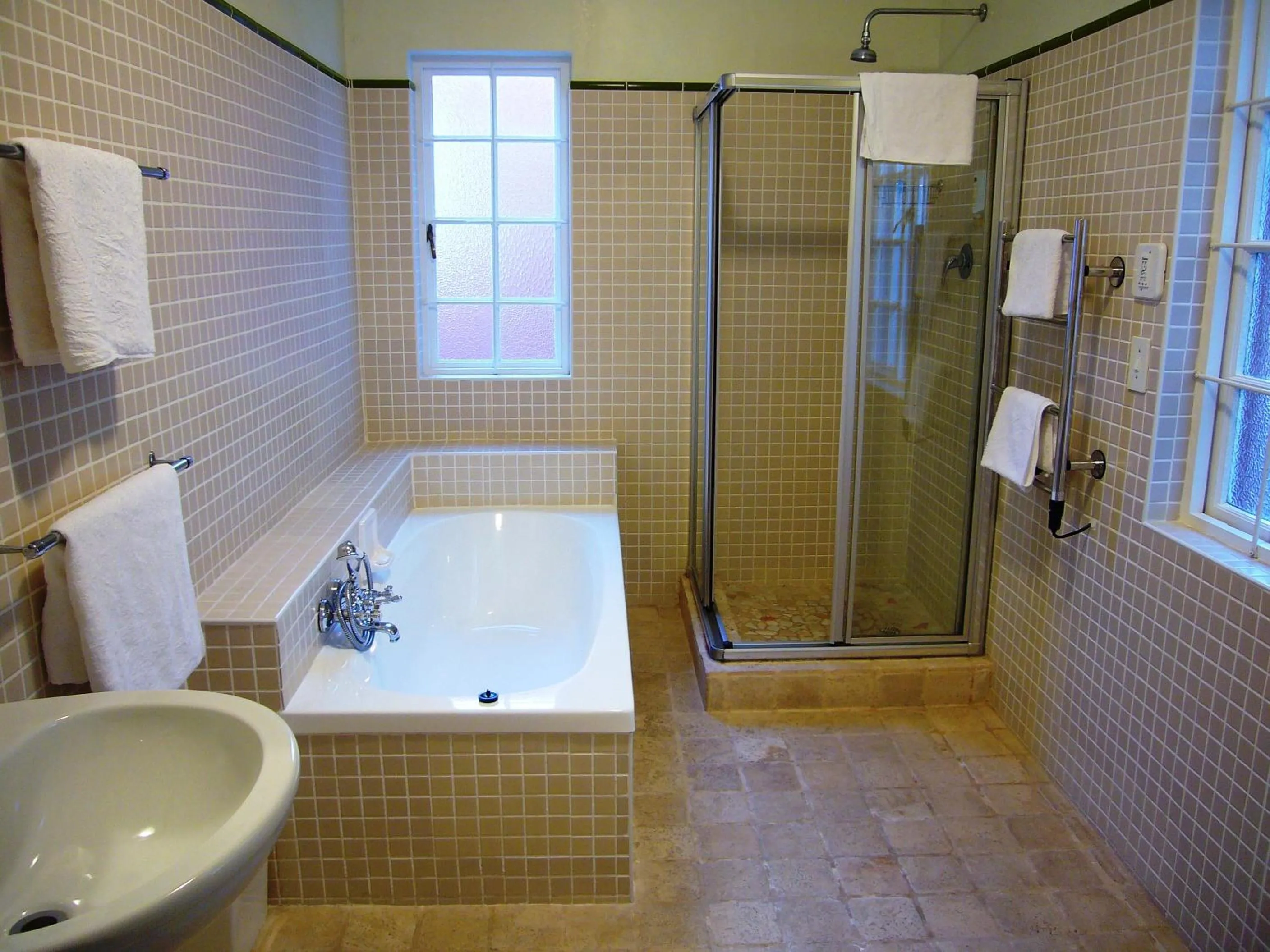 Bathroom in The Villa Rosa Hotel & Self-catering Apartments