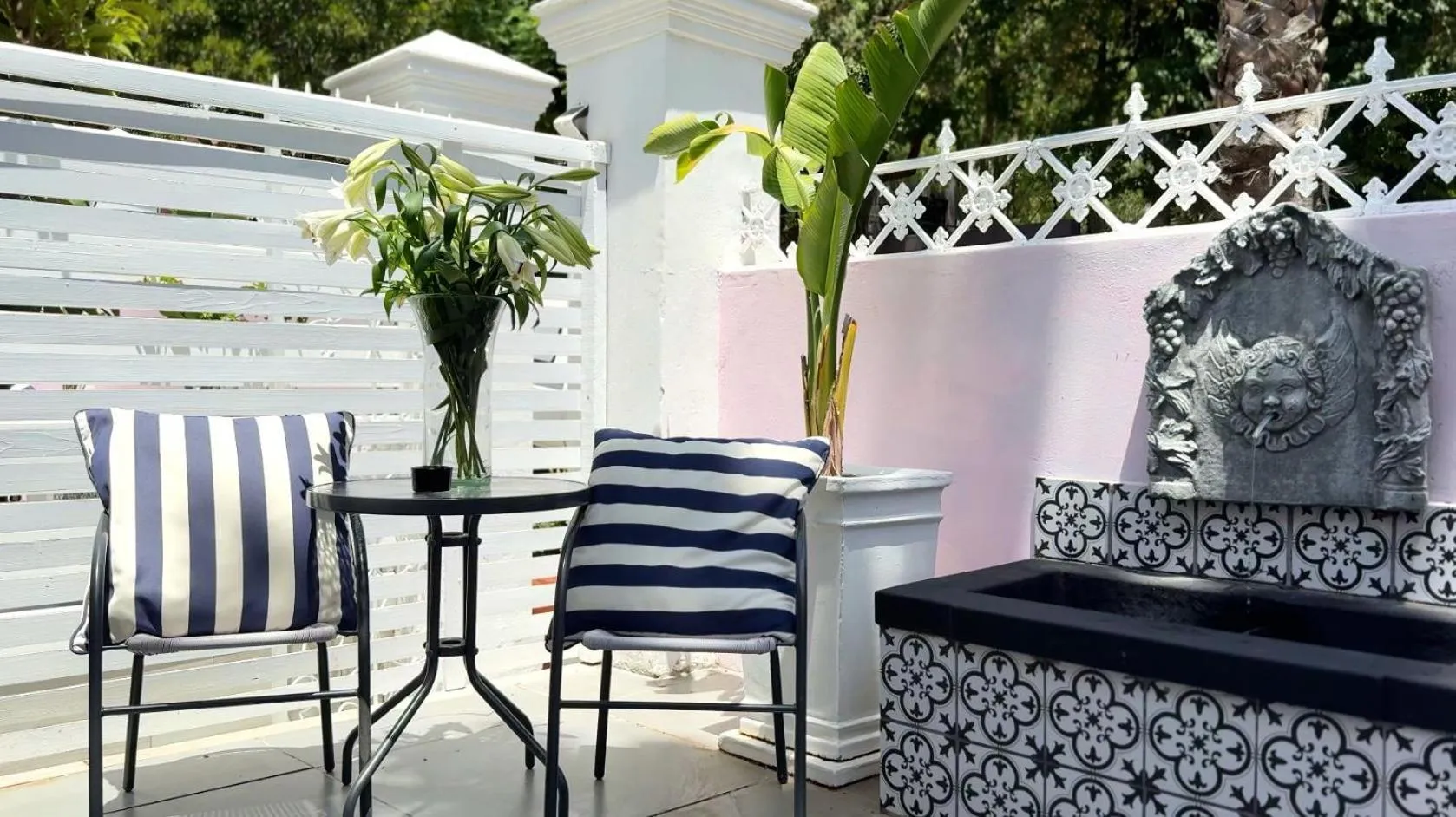 Balcony/Terrace in The Villa Rosa Hotel & Self-catering Apartments