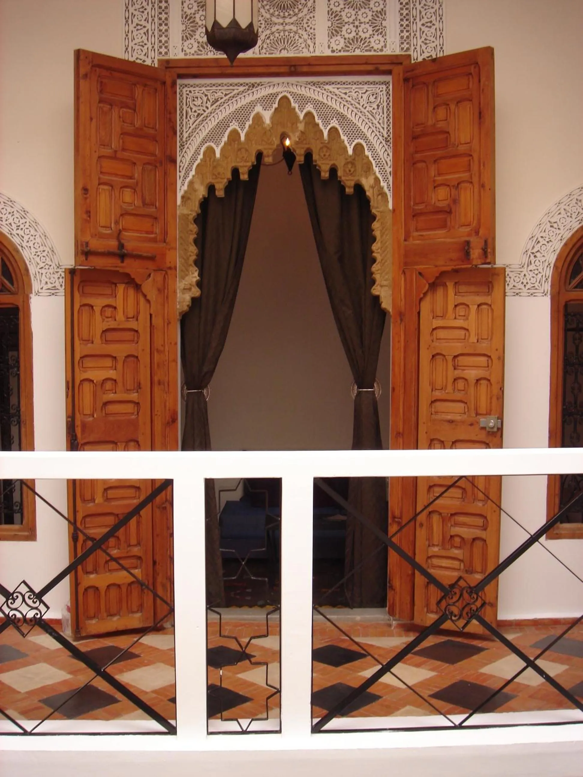 Decorative detail in Riad Dar Soufa