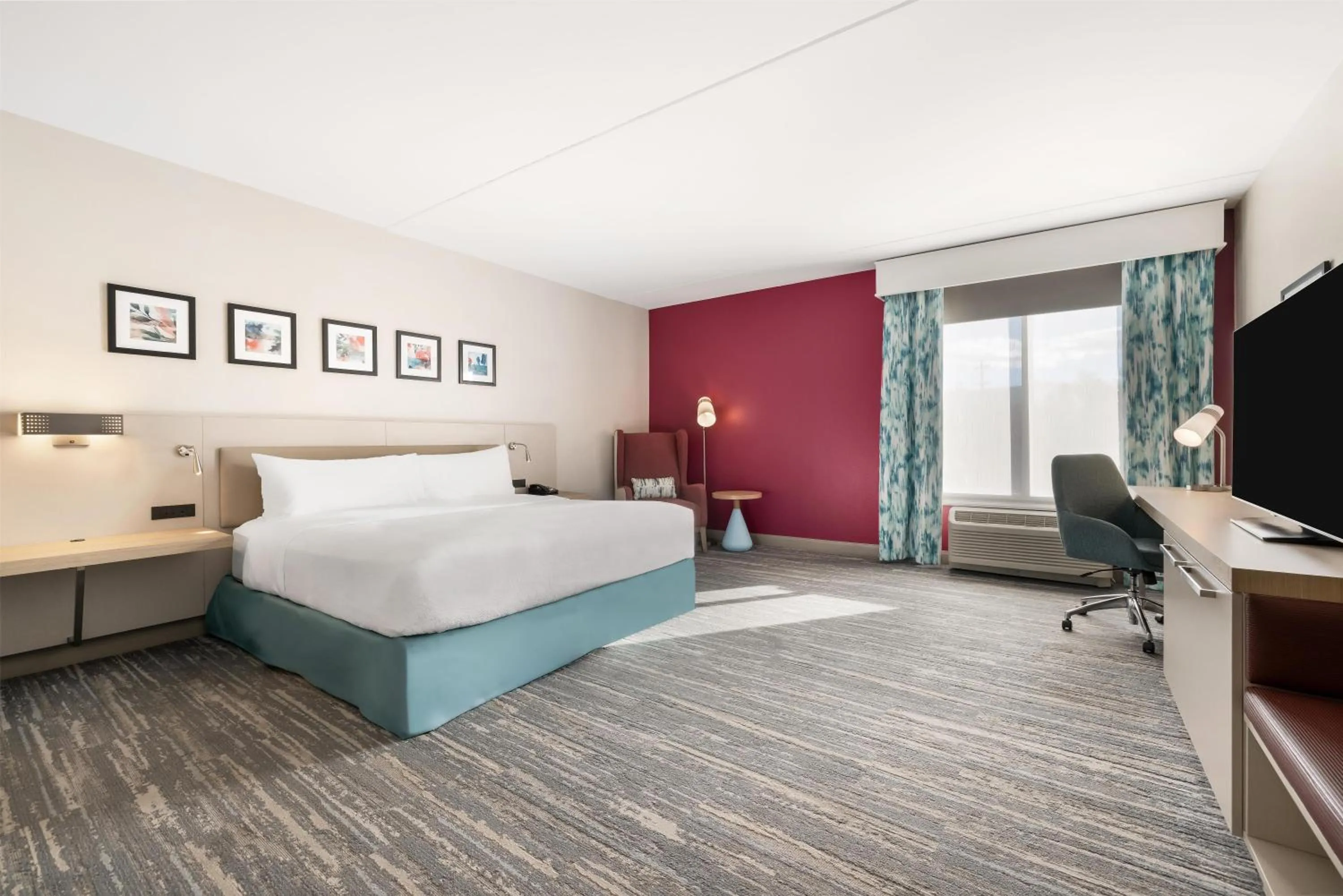 Bed in Hilton Garden Inn Mystic/Groton