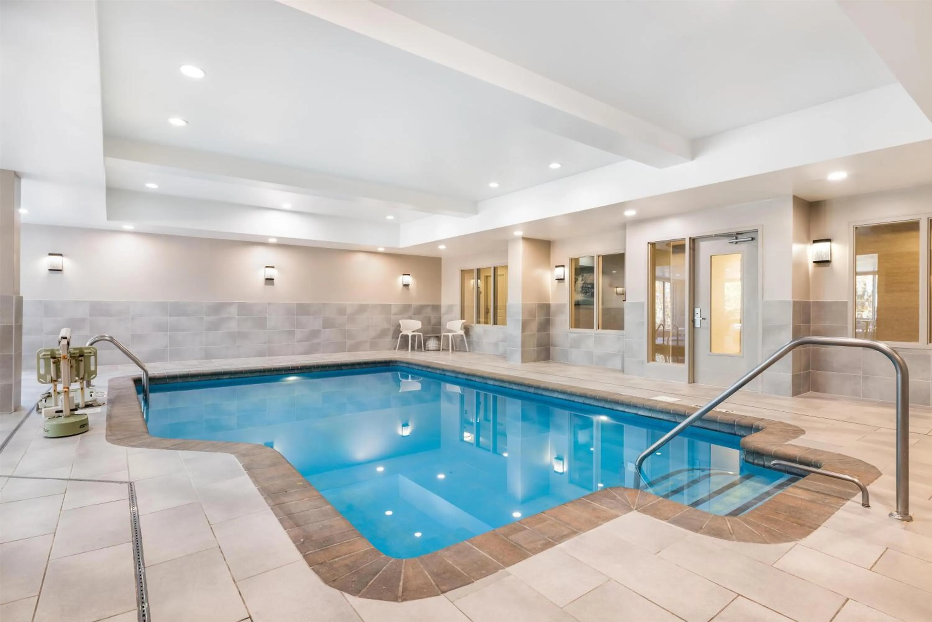 Pool view in Hilton Garden Inn Mystic/Groton